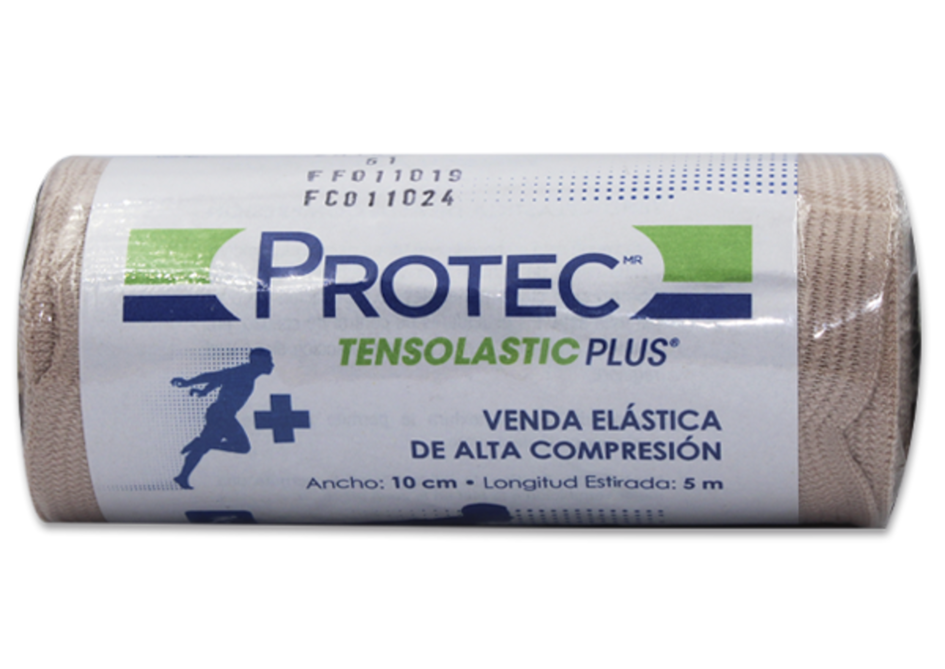 Protec Venda Elástica Tensolastic Plus 10Cmx5 M