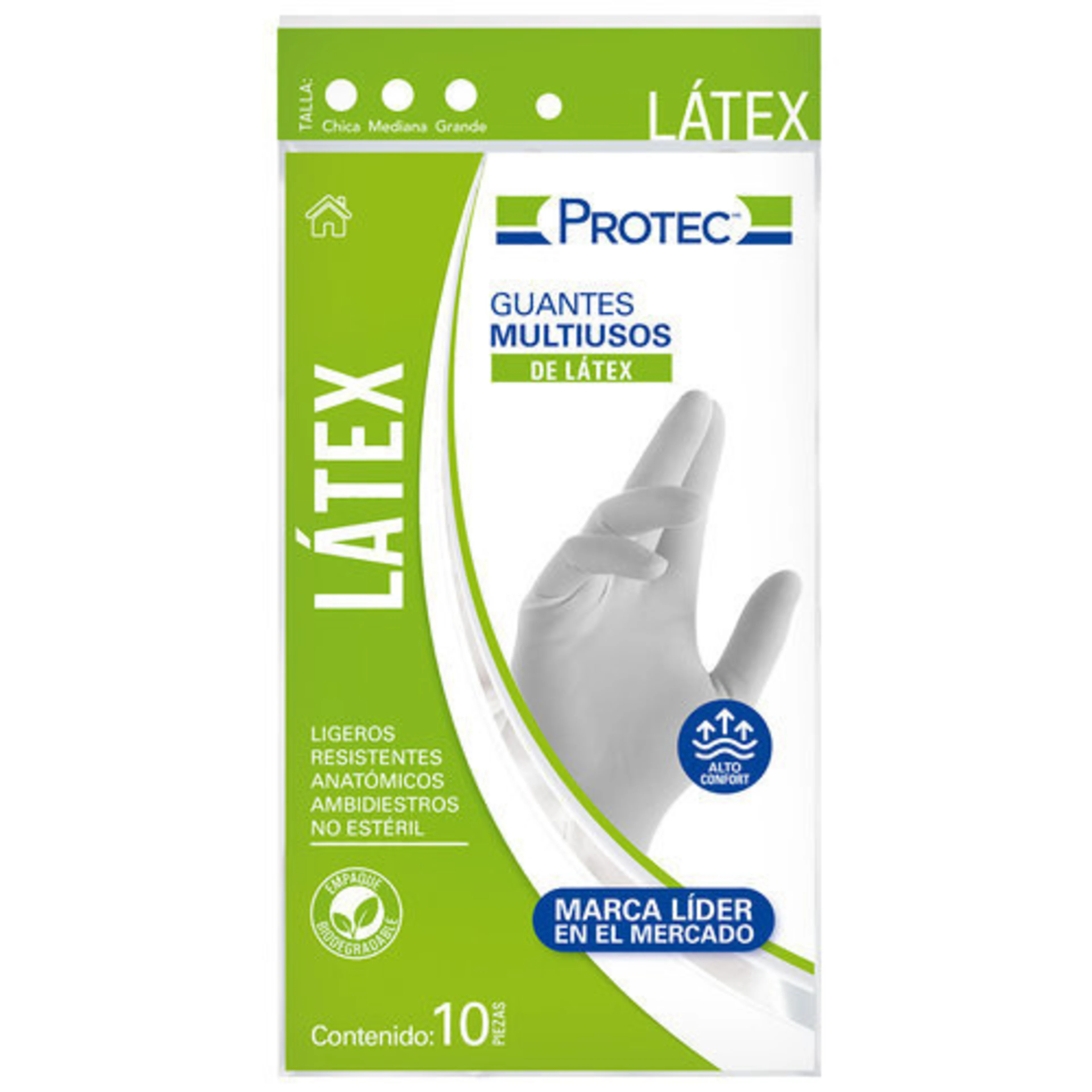 Protec Guante Para Exploración Mediano Con 10 Piezas