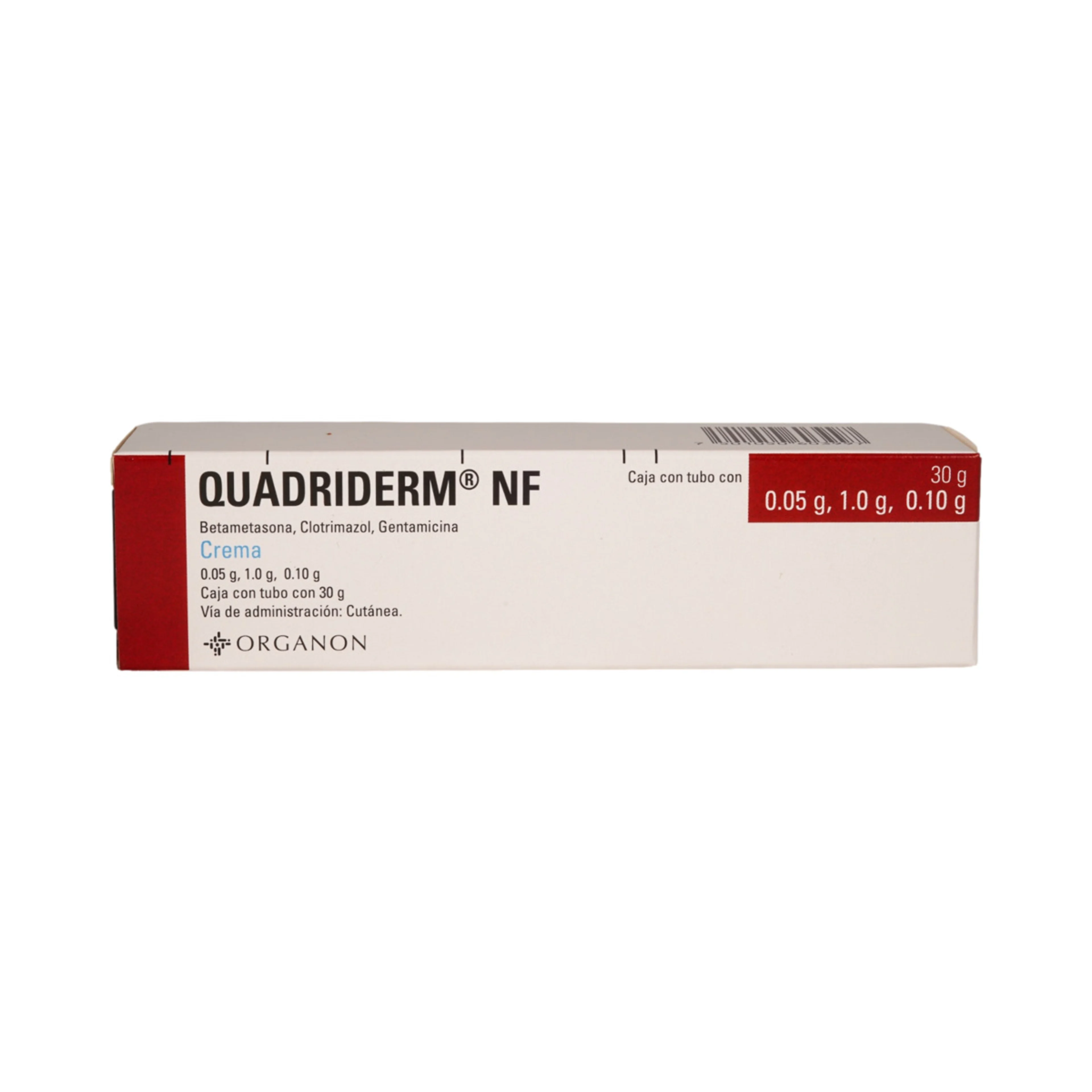 Quadriderm Nf 0.05/1/0.10 G Con 30 G De Crema