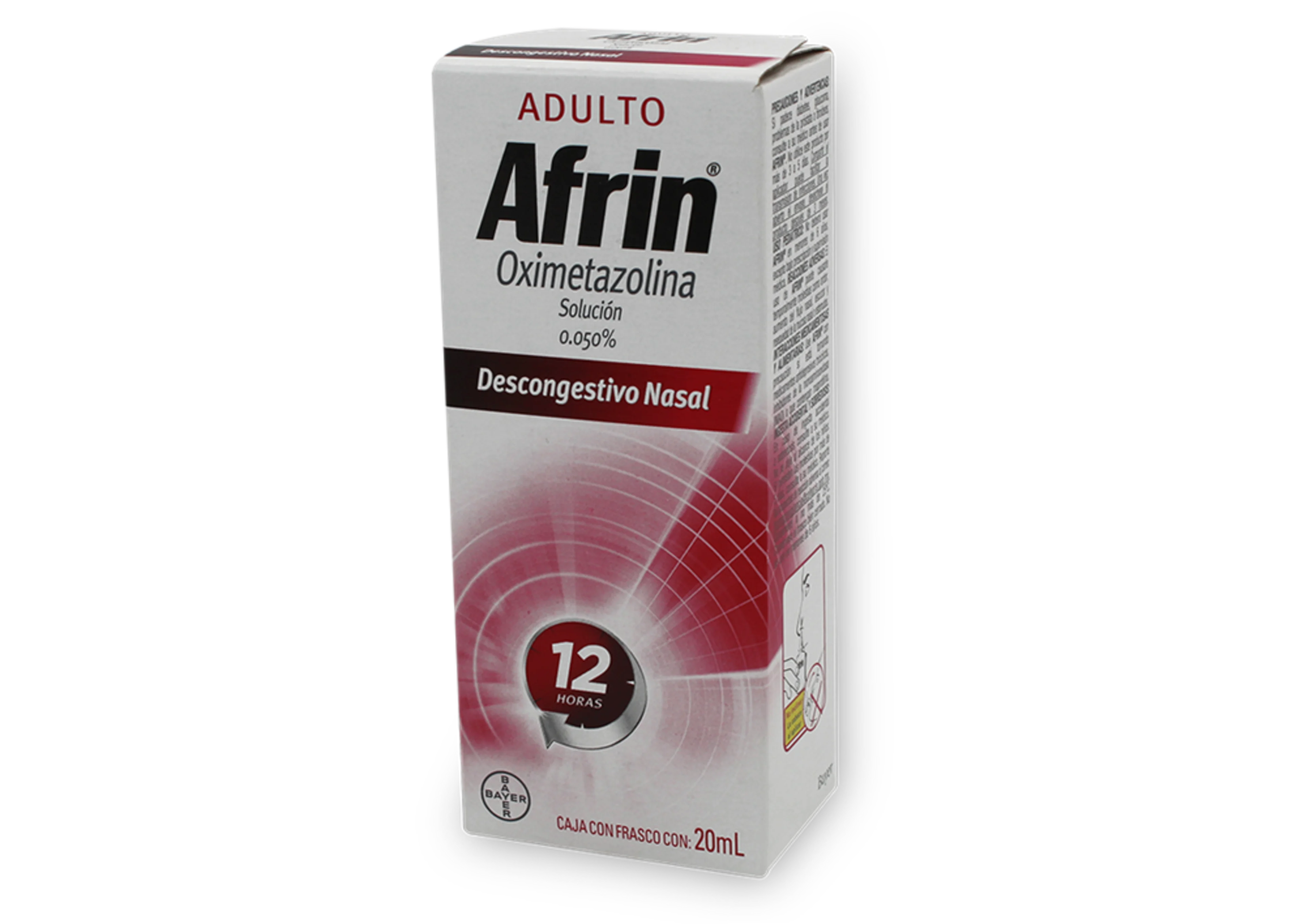 Afrin Adulto 0.050% Con 20 Ml De Solución En Spray