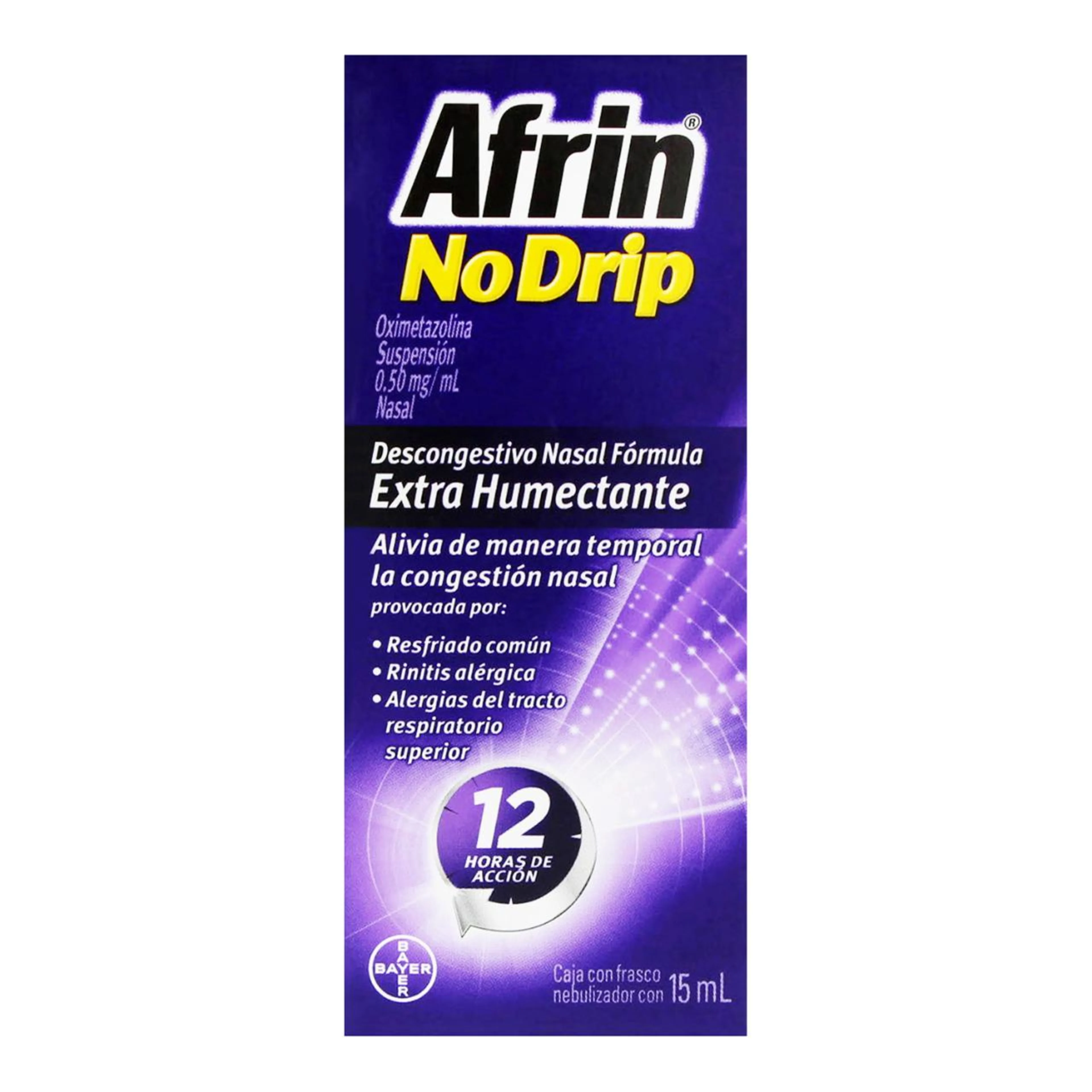 Afrin No Drip 0.05% Solución Nasal Con 15 Ml