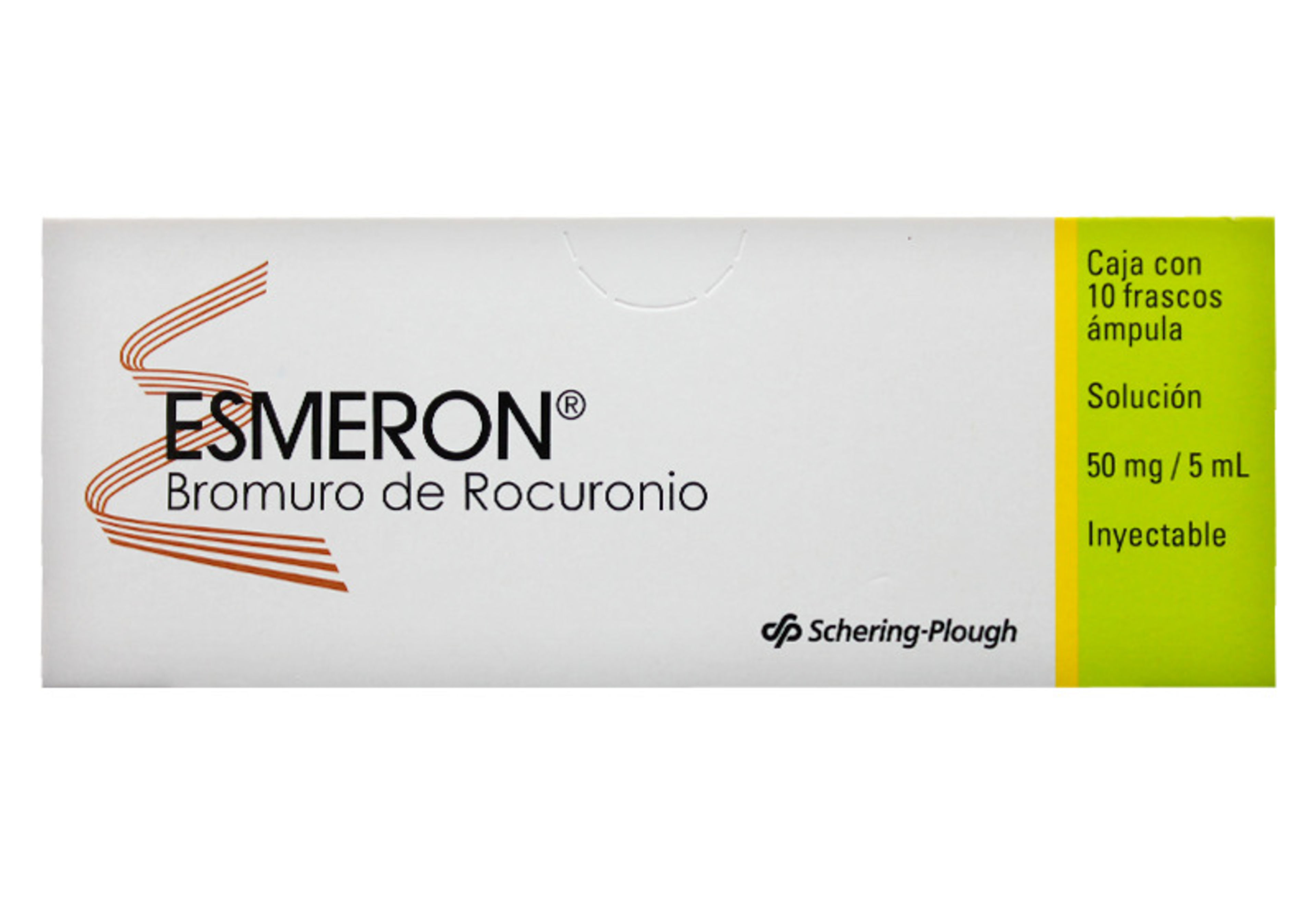 Esmeron 50 Mg Con 10 Frascos Ámpula