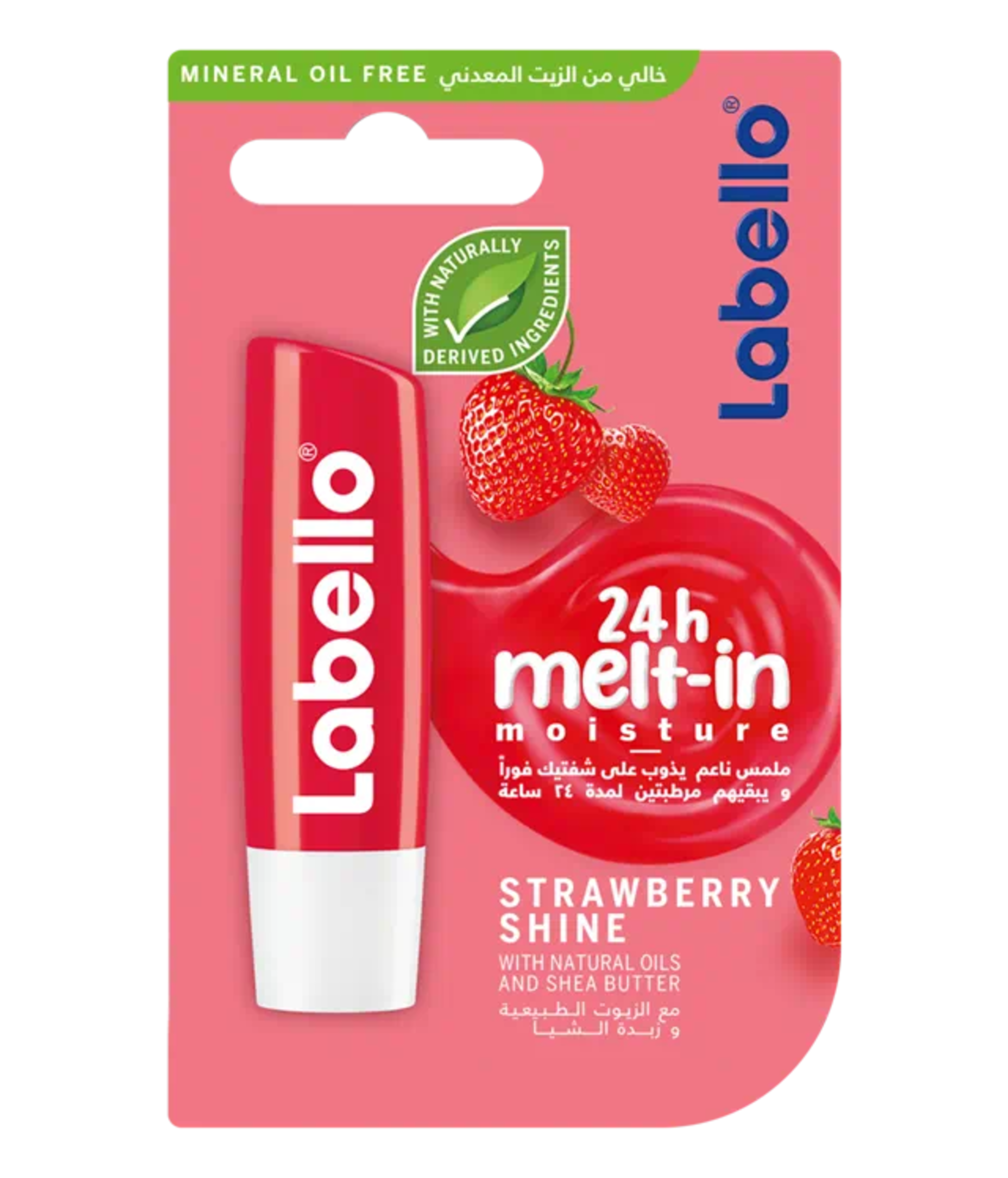 Labello Protector Labial Strawberry Shine Con 4.8 G