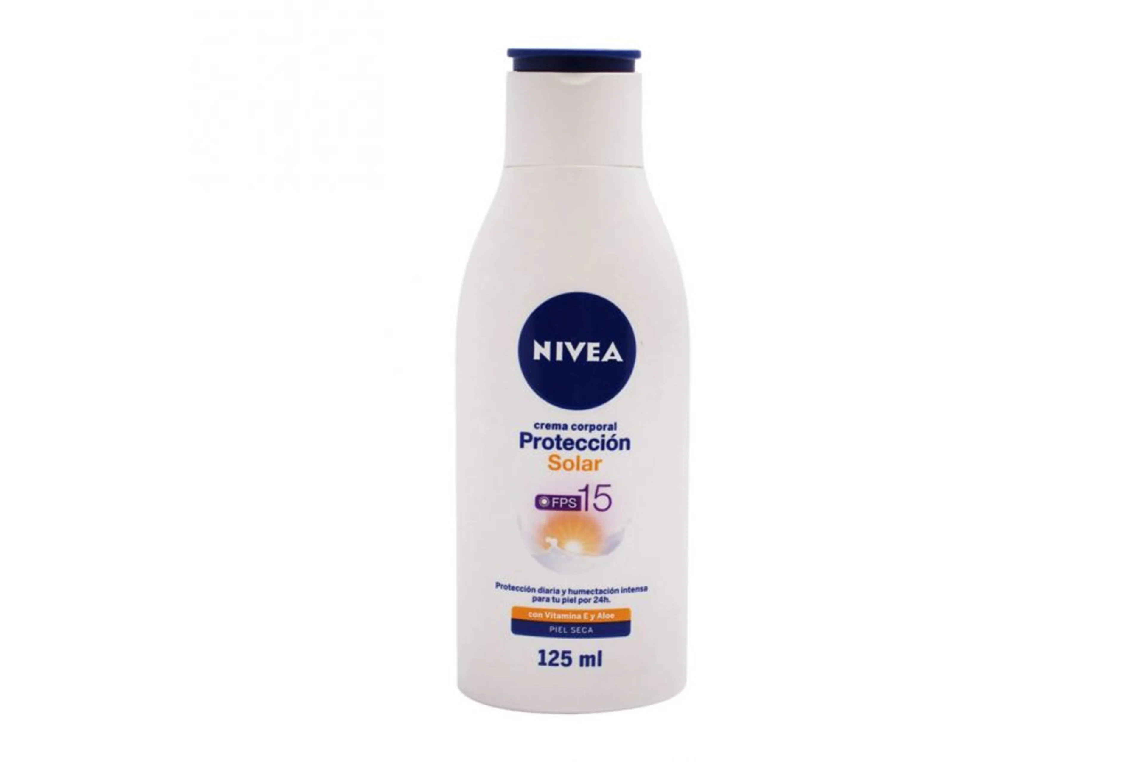Nivea crema corporal protección solar fps15 125ml