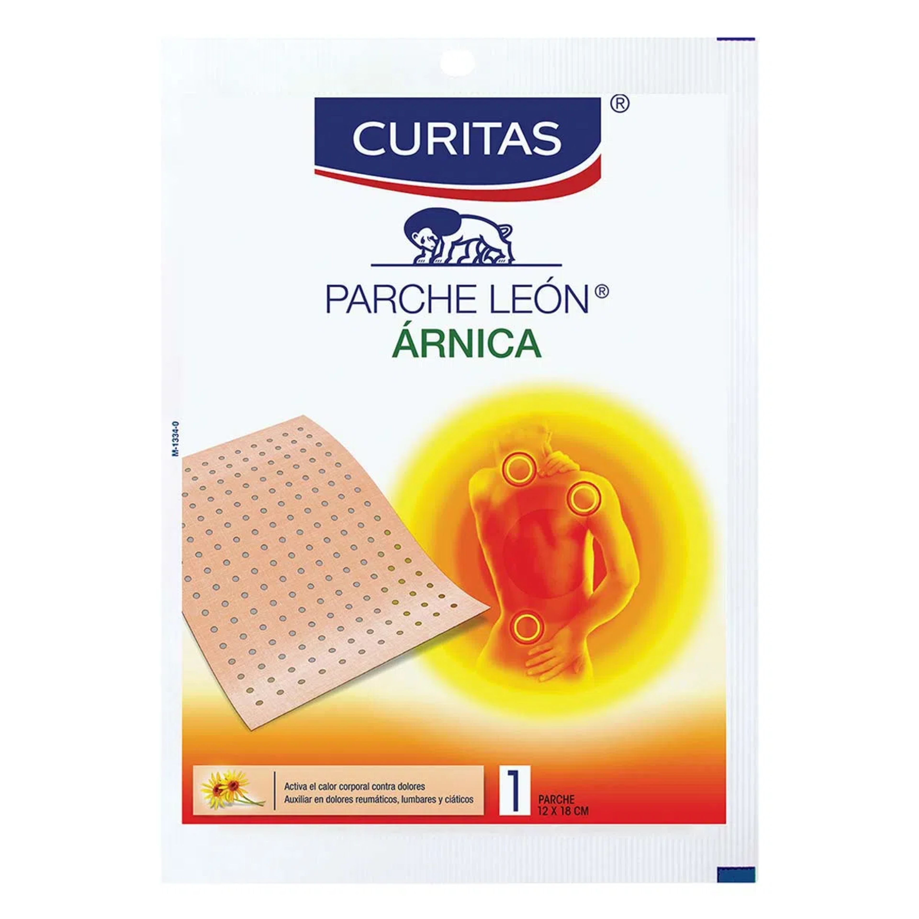 Curitas Parche León Árnica Con 1 Pieza