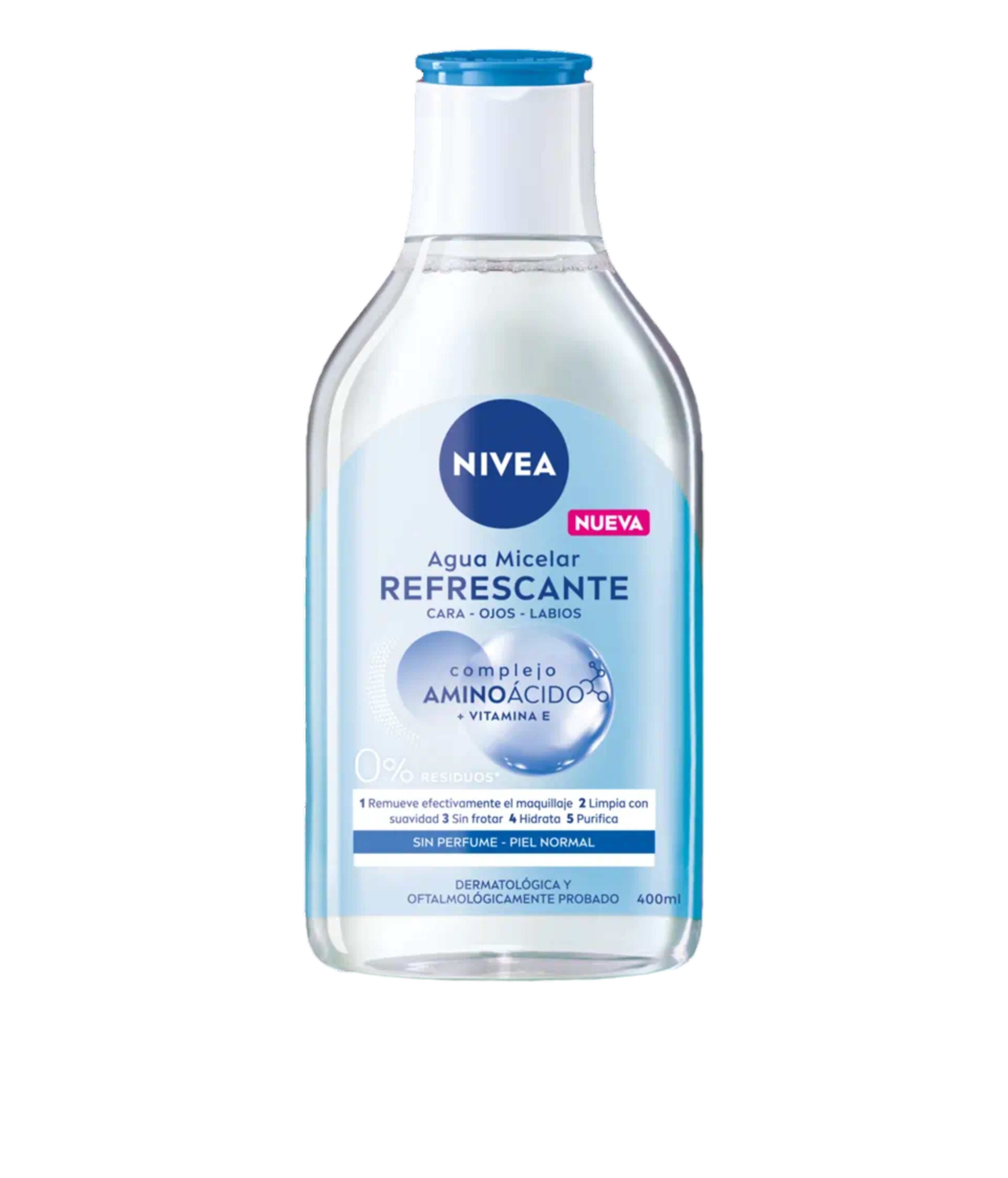 Nivea Agua Micelar Refrescante Con Aminoácidos 400 Ml