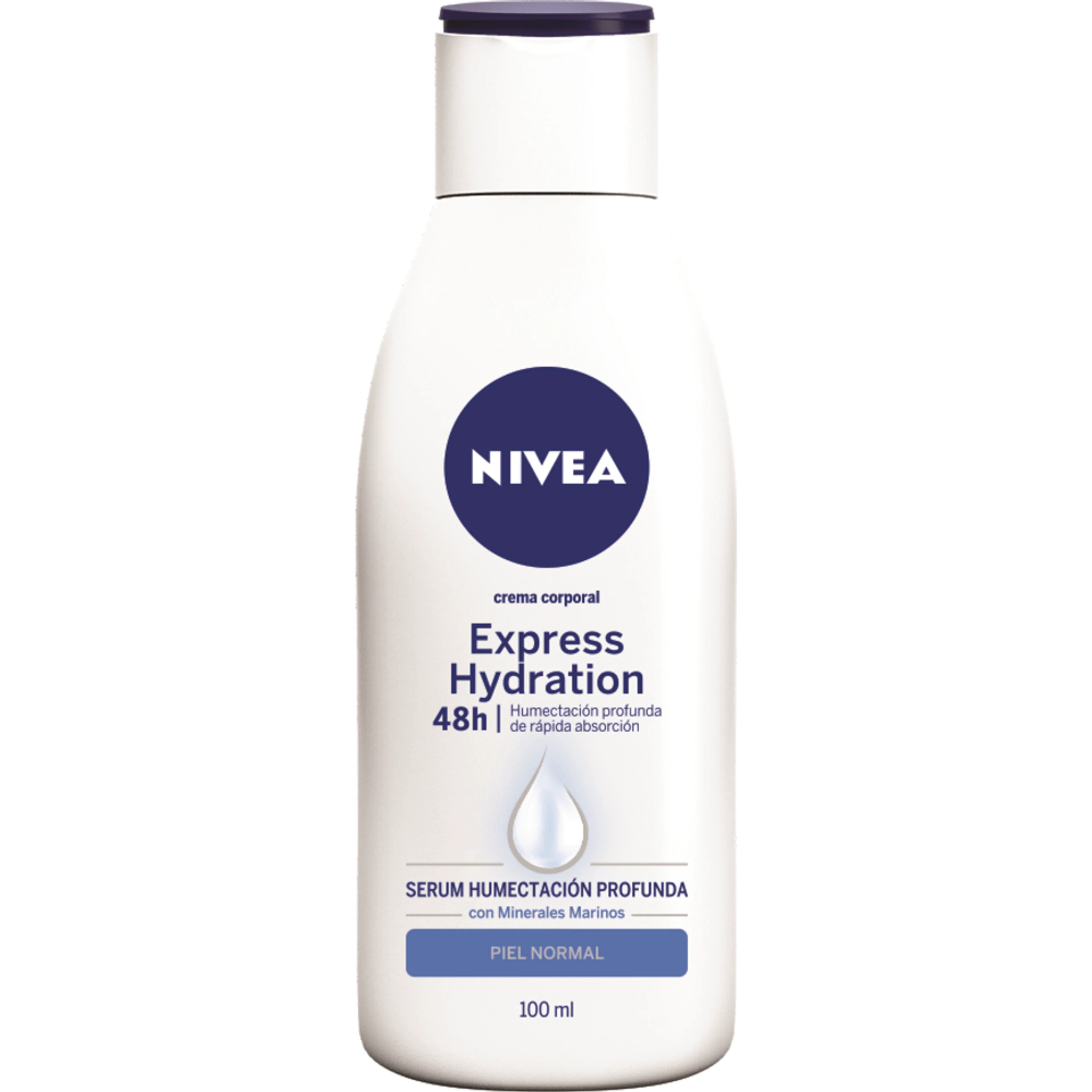 Nivea Crema Corporal Express Hydration Piel Normal 100Ml