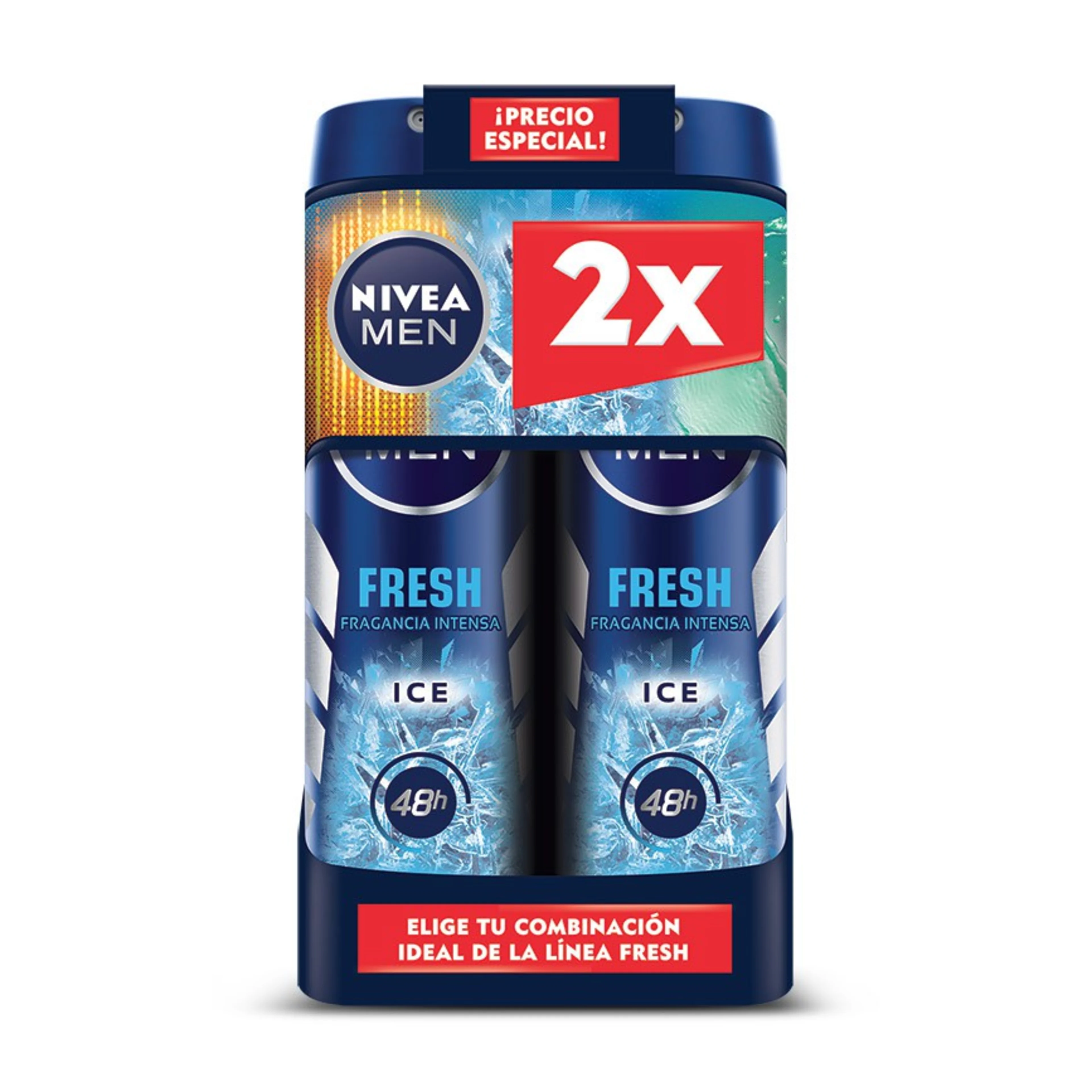 Nivea spry hombre fresh 2 pack 150ml