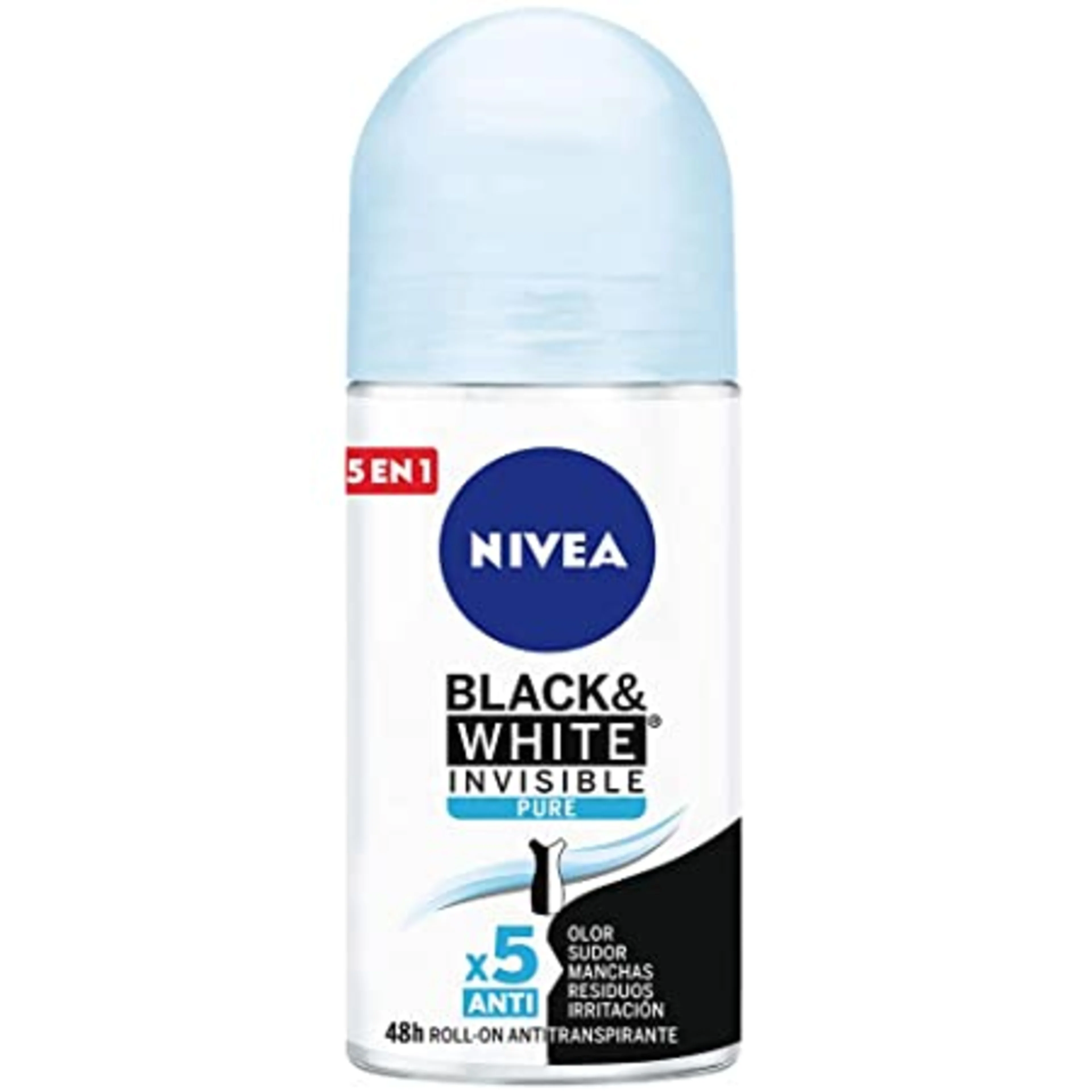 Nivea roll on mujer 2pack invisible 50ml