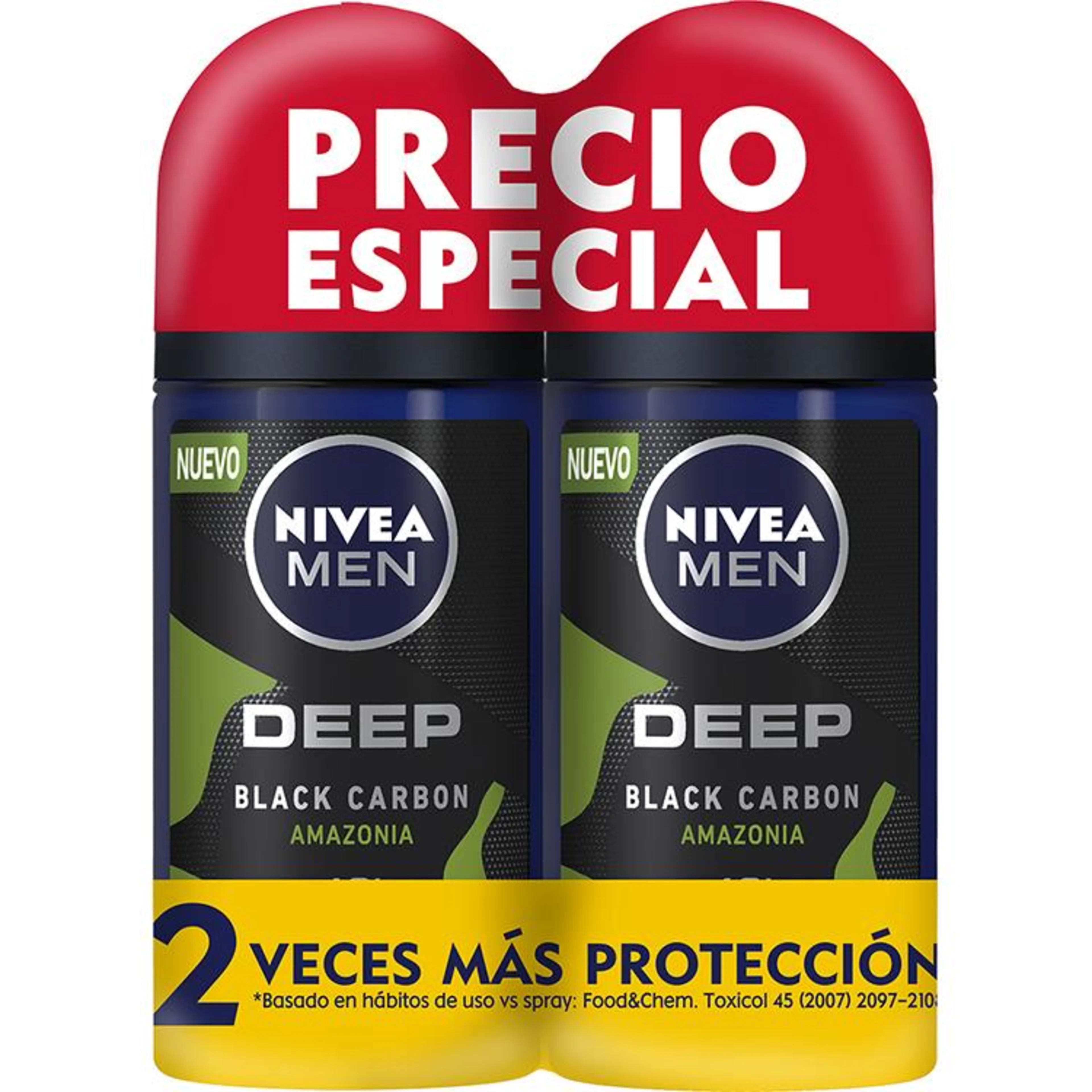 Nivea r on h amaz 2pack 50ml
