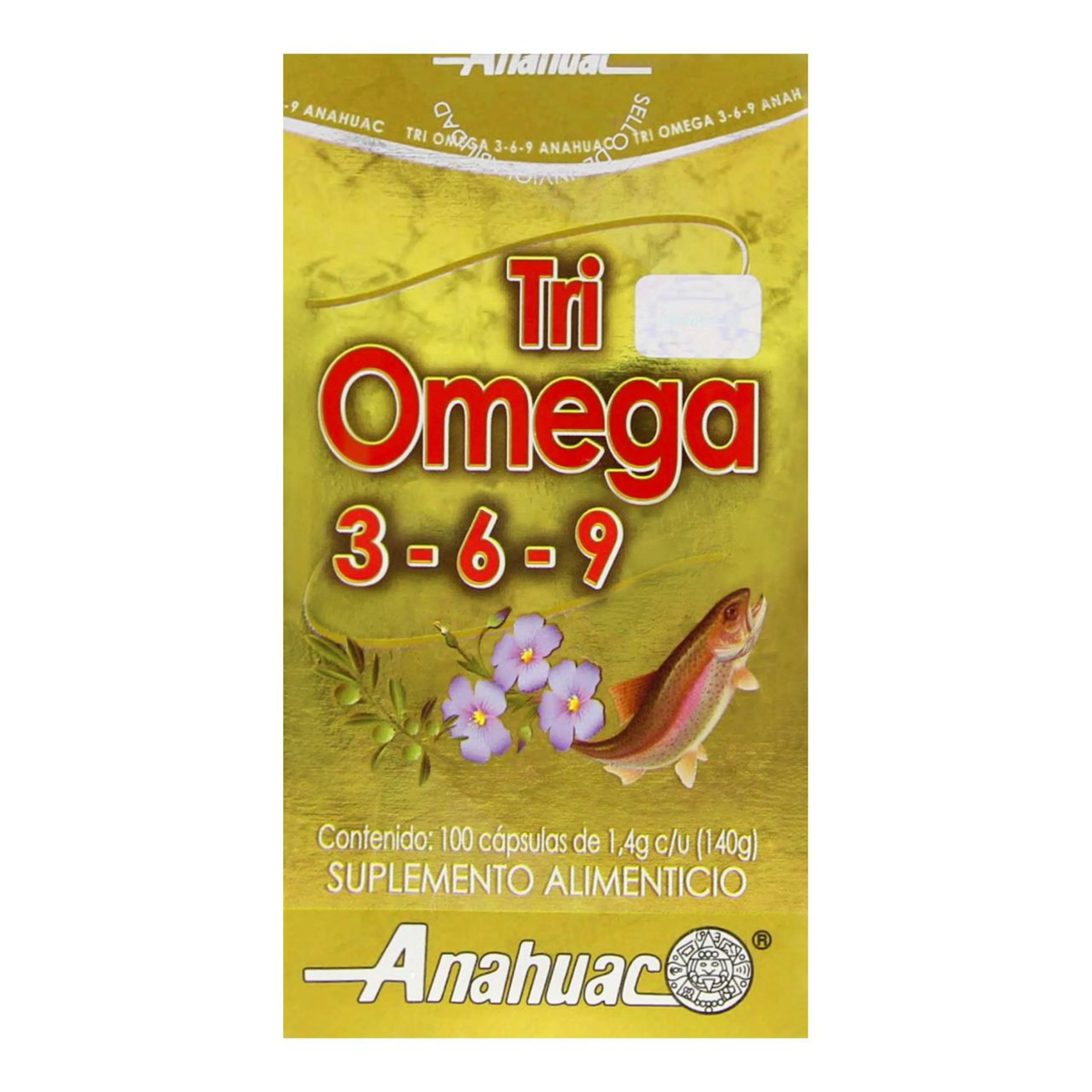Triomega 3 6 y 9 100 cápsulas