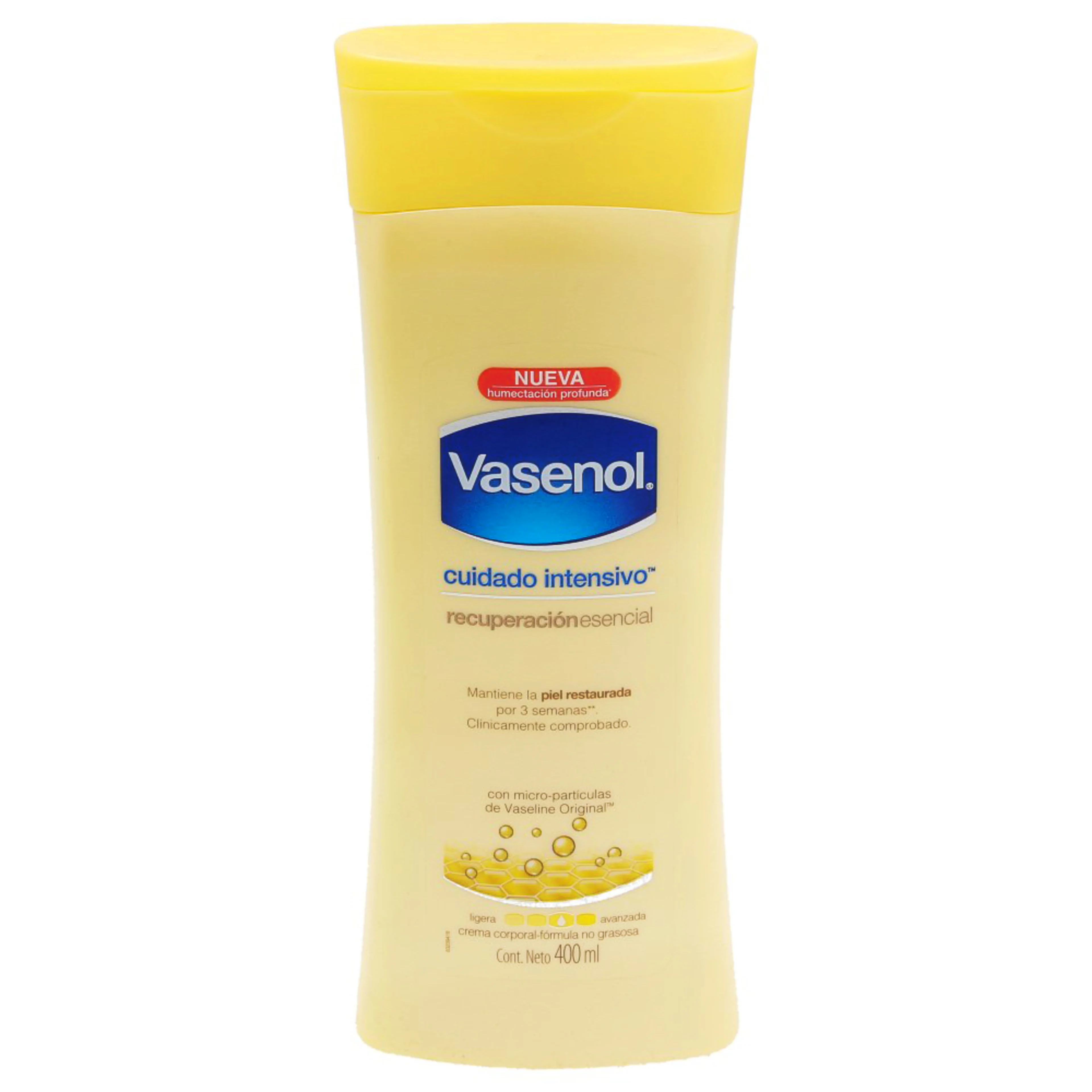 Vasenol Crema Corporal Humectación Total 400 Ml Botella