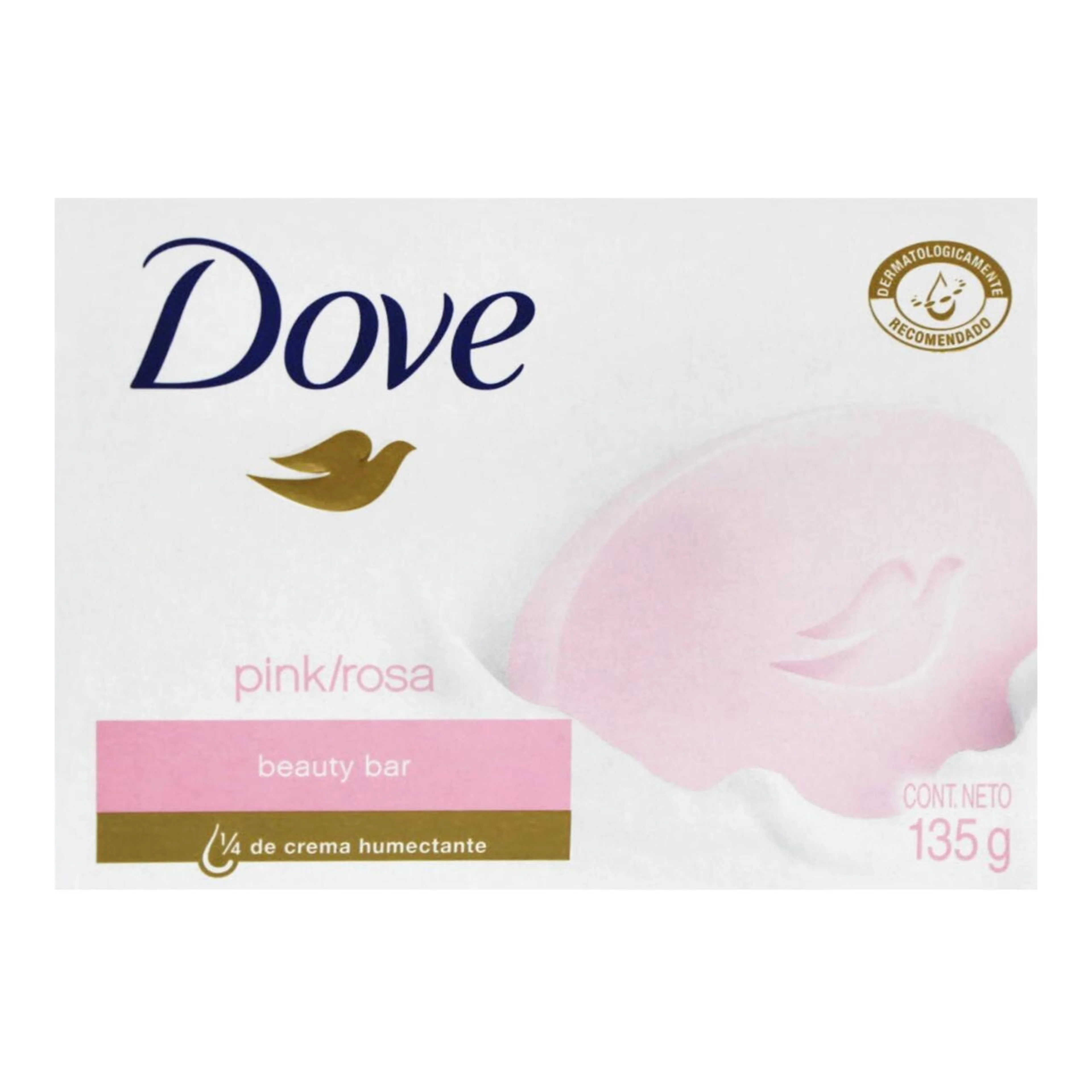 Dove Pink Jabón En Con 135 G