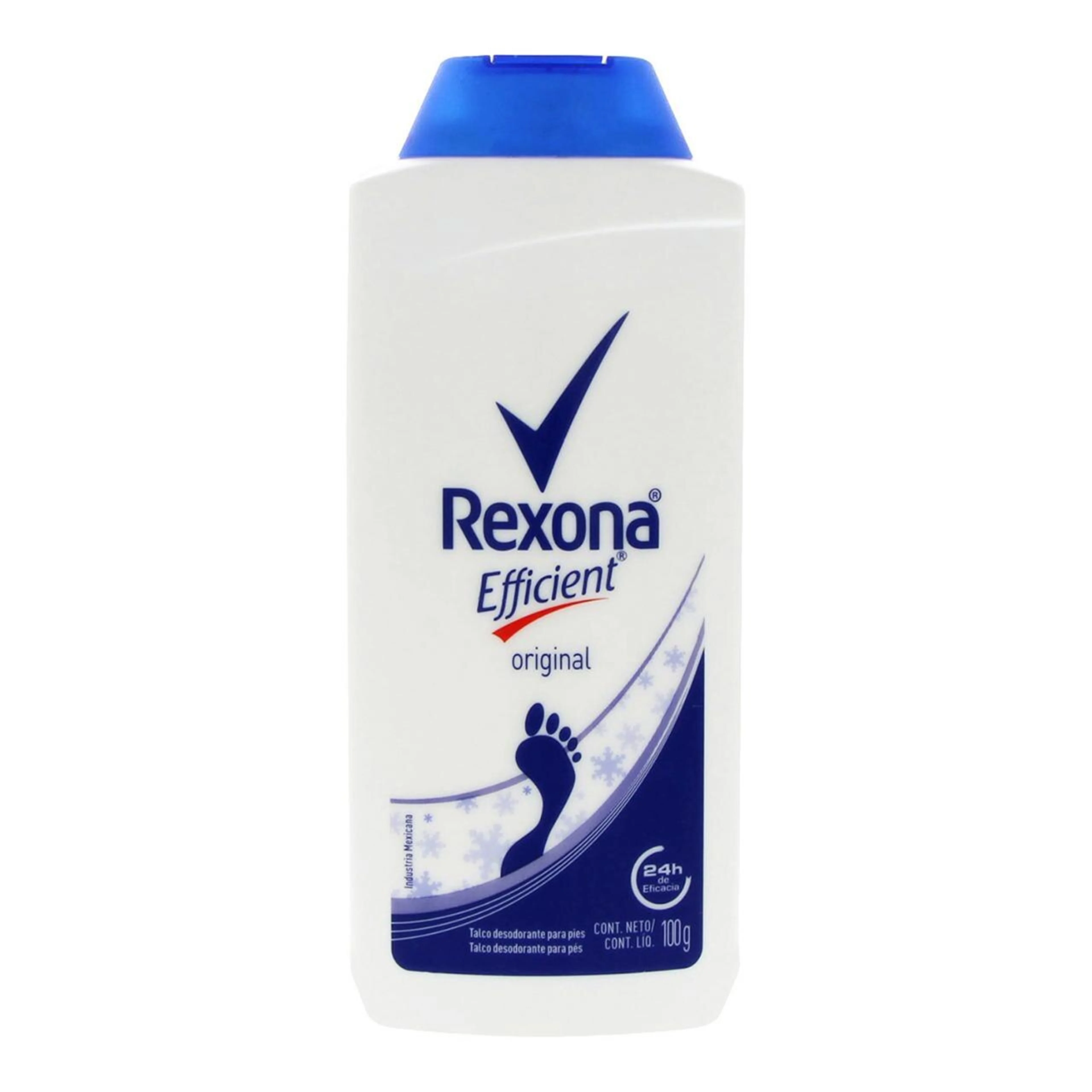 Rexona Woman Efficient Talco Desodorante Antitranspirante Para Pies Con 100 G