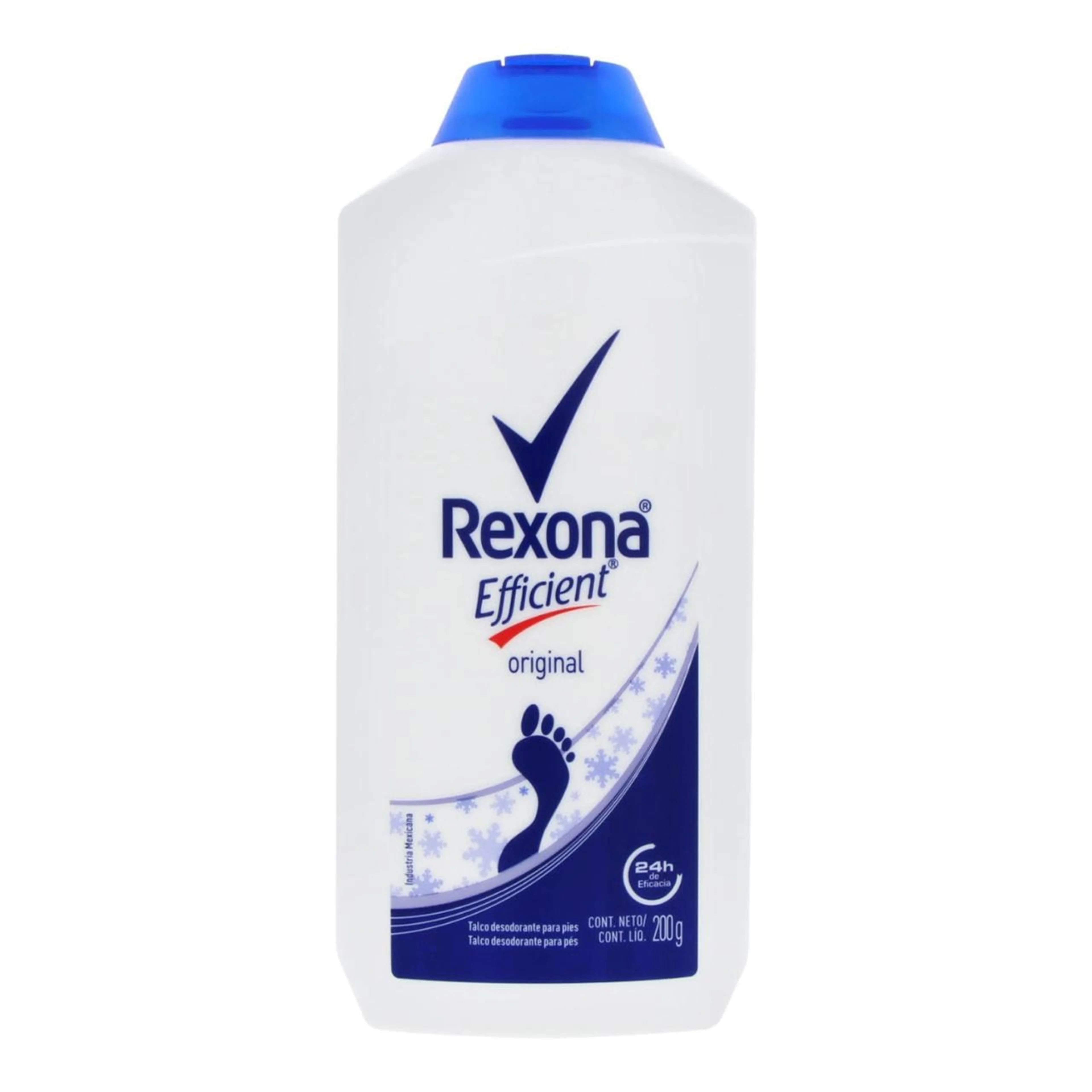 Rexona Woman Efficient Talco Desodorante Antitranspirante Para Pies Con 200 G