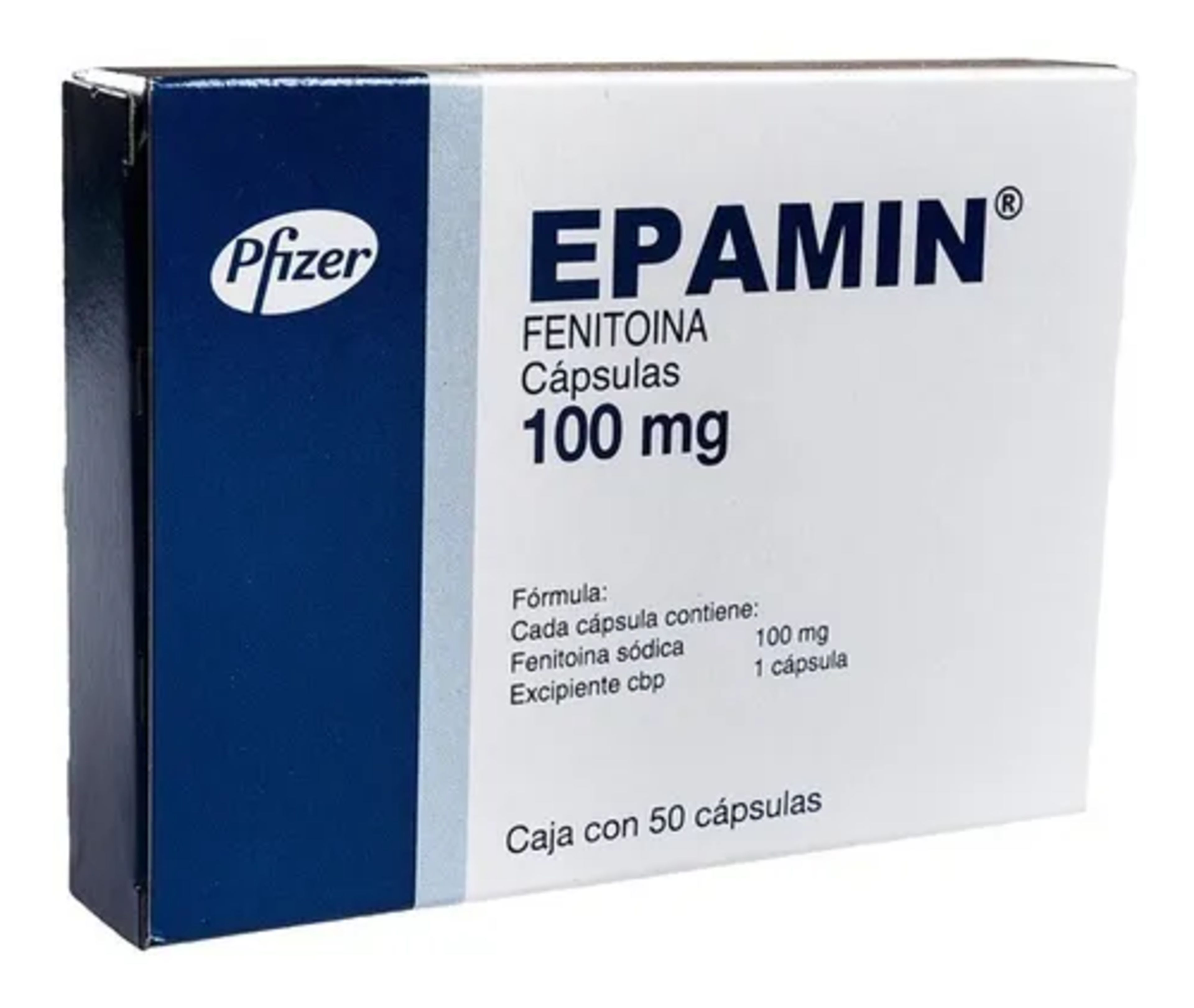Epamin 100 Mg Con 50 Cápsulas