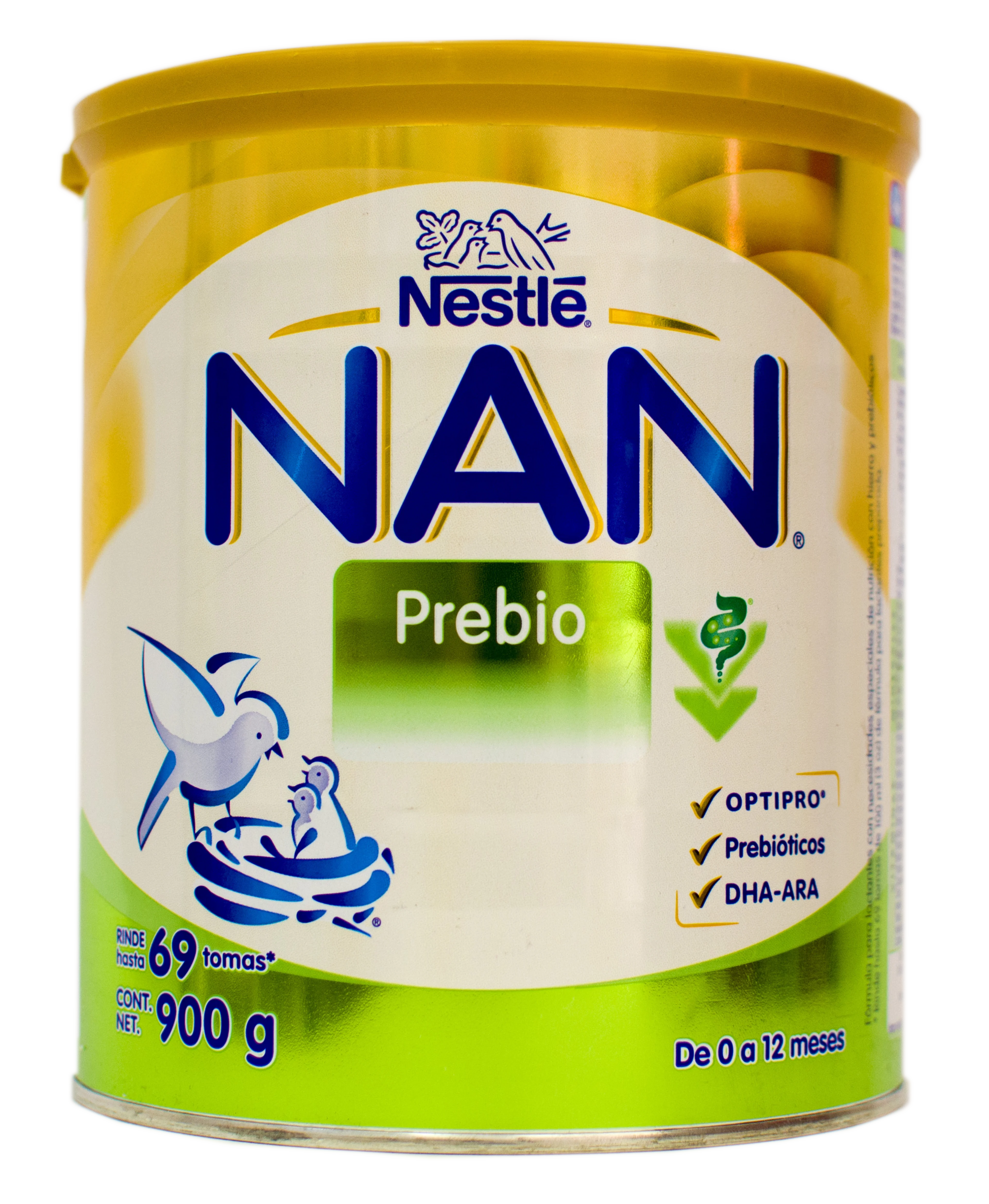 Nan Prebio Fórmula Infantil De 0 A 12 Meses 900 G