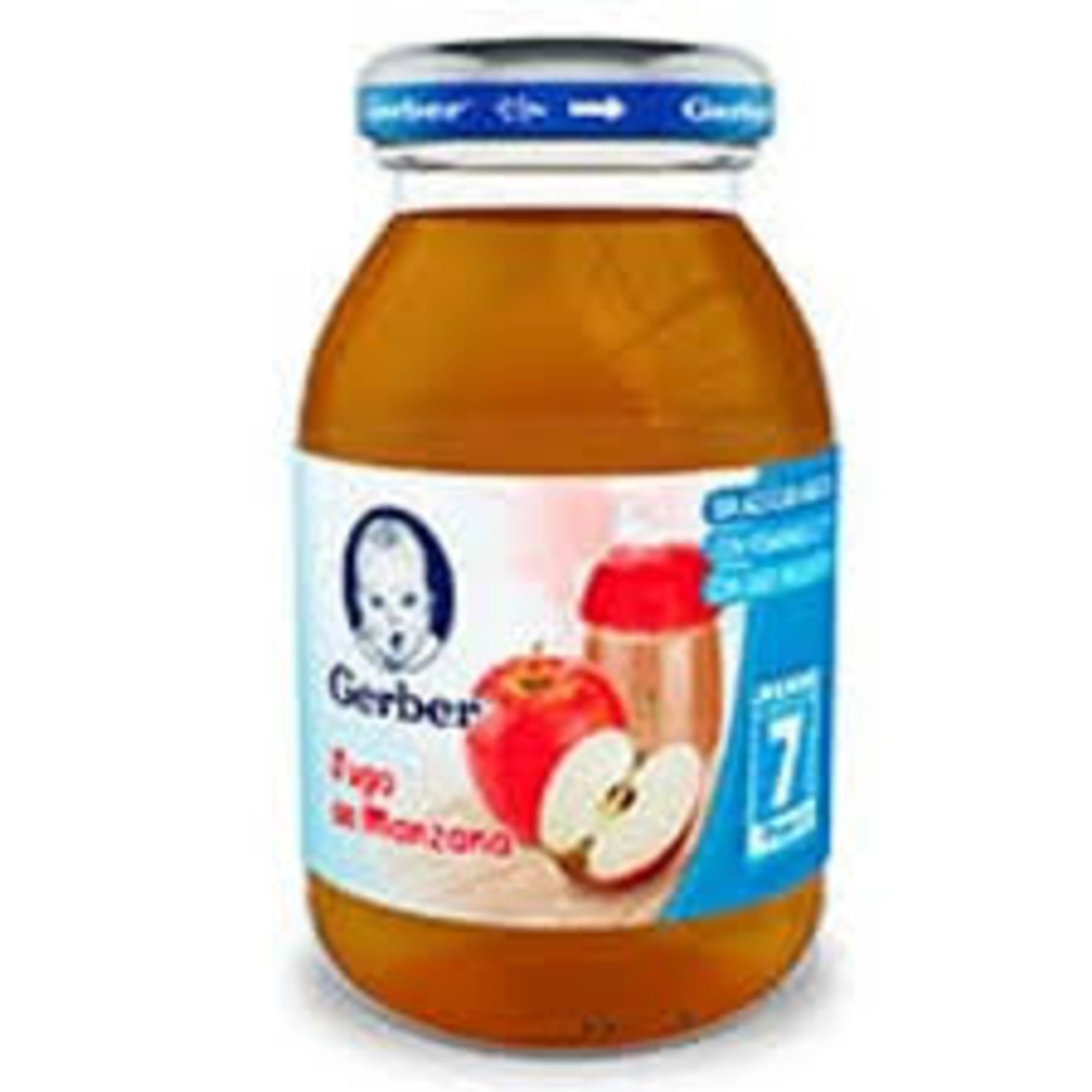 Bebida hidratante gerber toque de fruta etapa 2 manzana 175 ml.