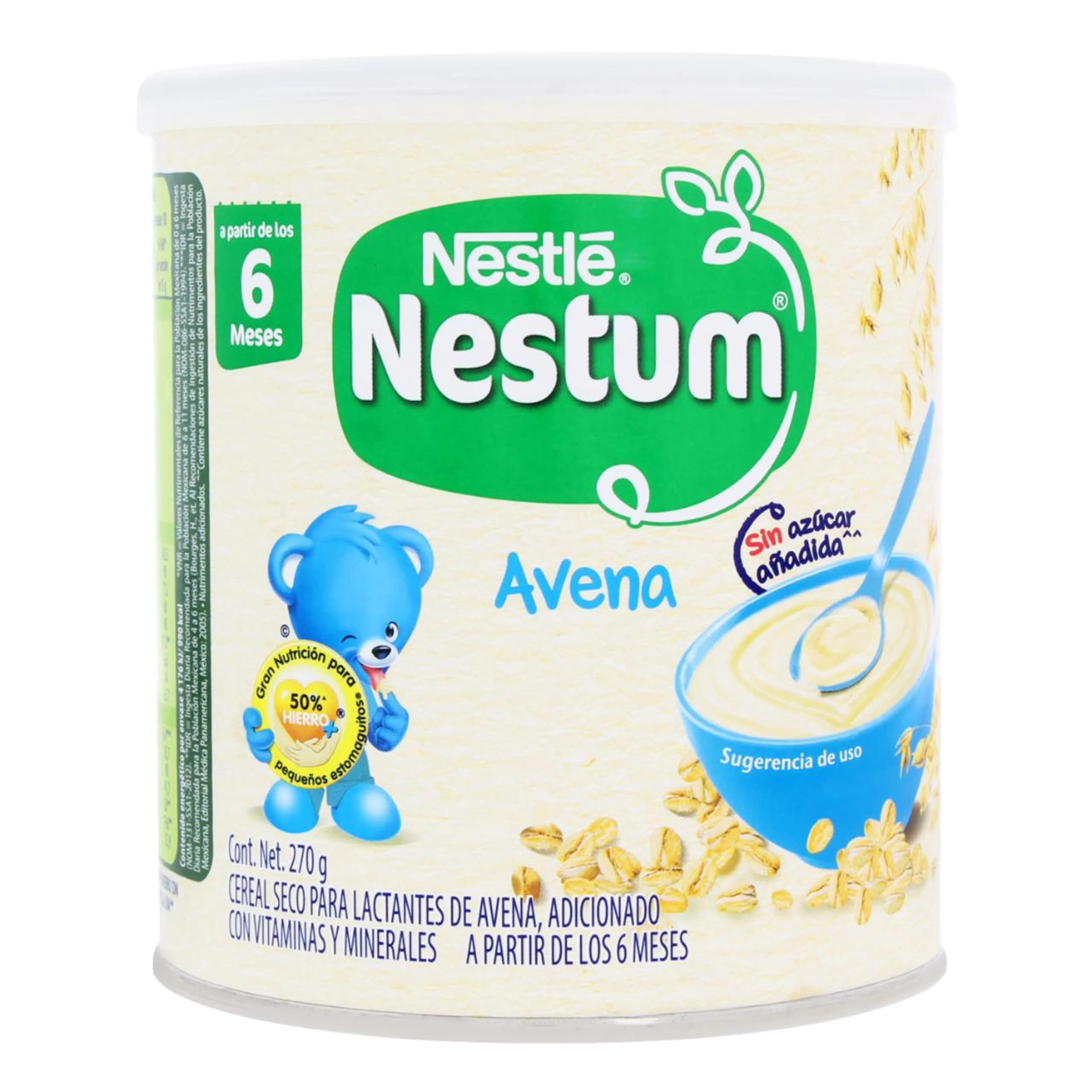 Nestum Cereal Infantil Fortificado De Avena Con 270 Gr