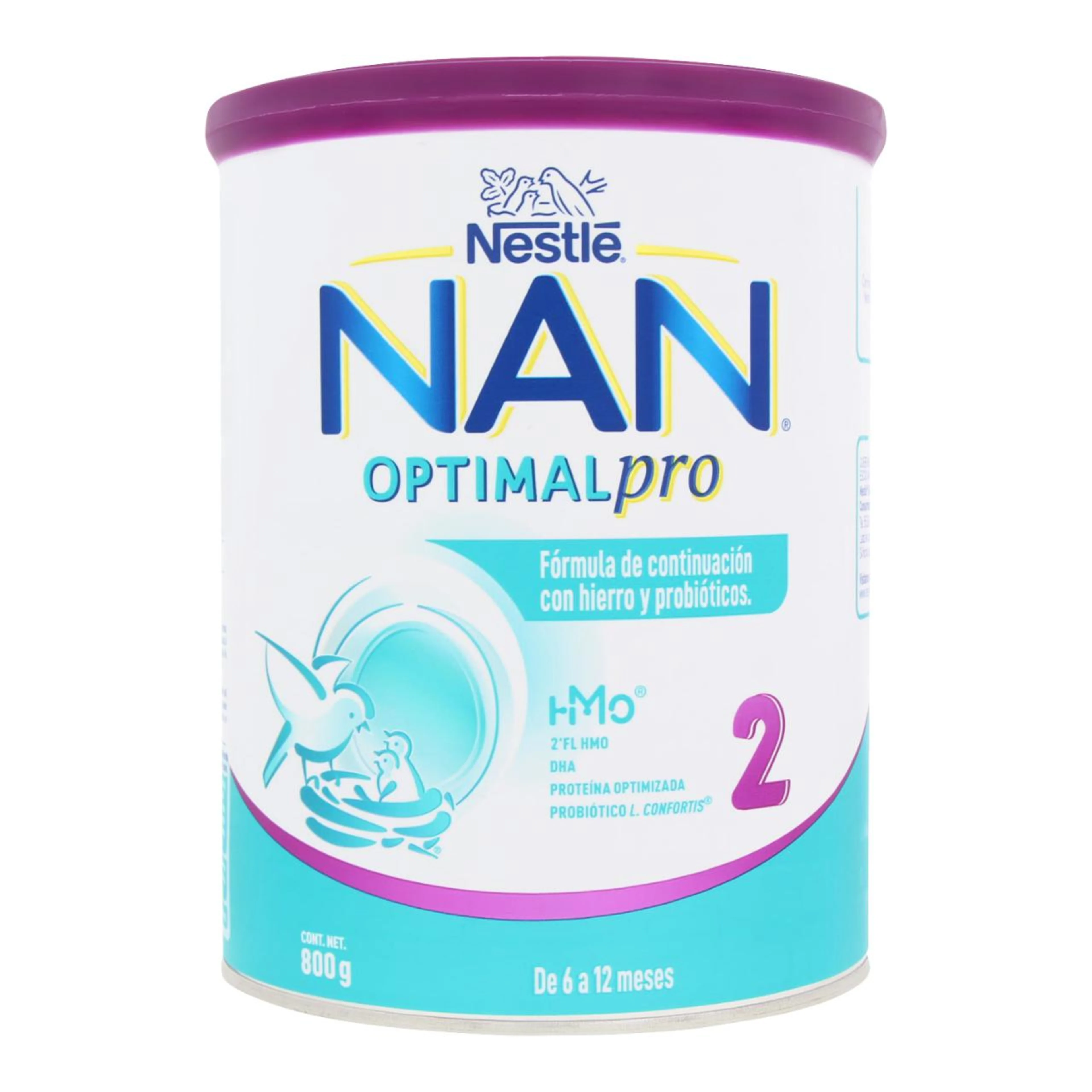 Nan Optimalpro Fórmula Infantil De 6 A 12 Meses 800 G