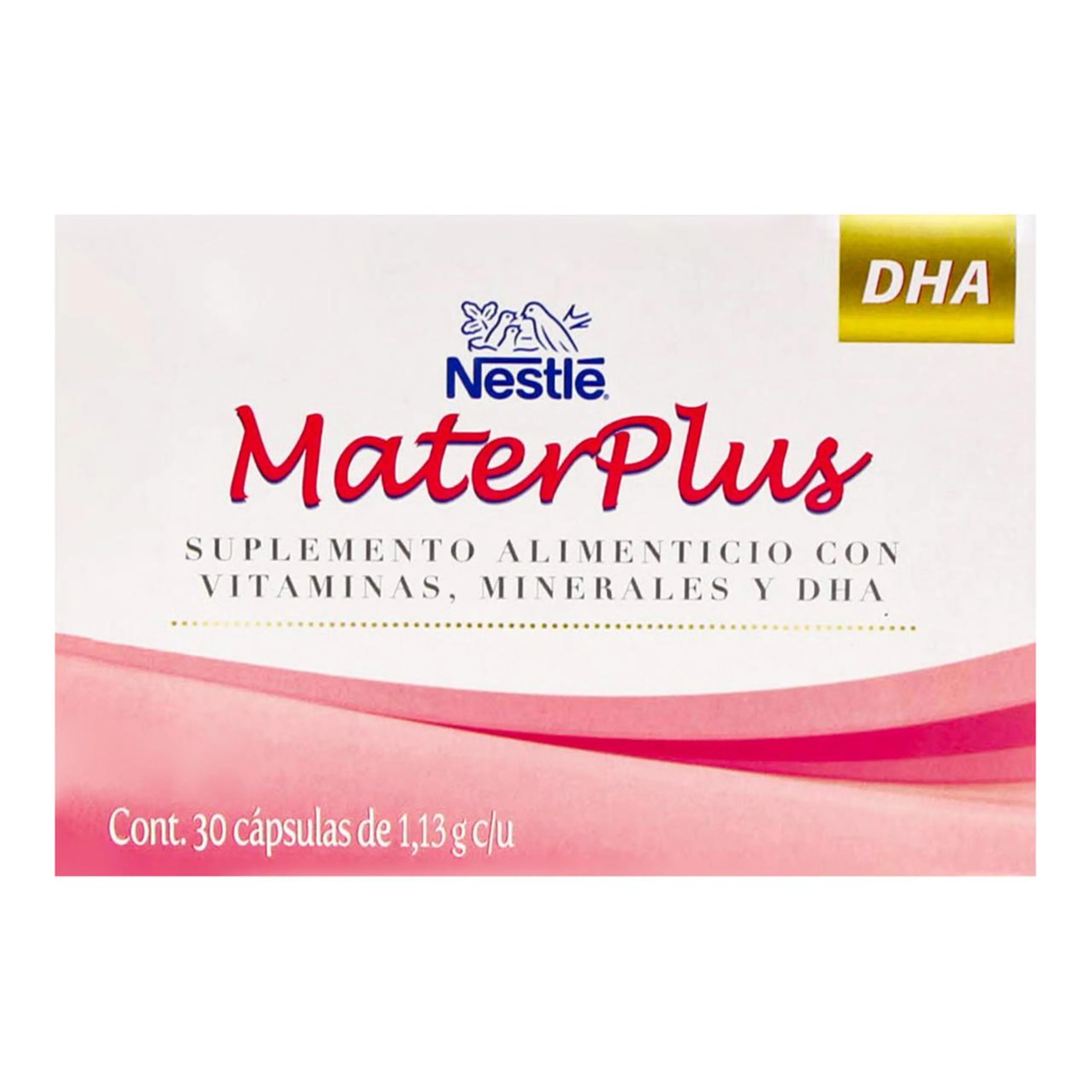Mater Plus DHA con 30 Cápsulas