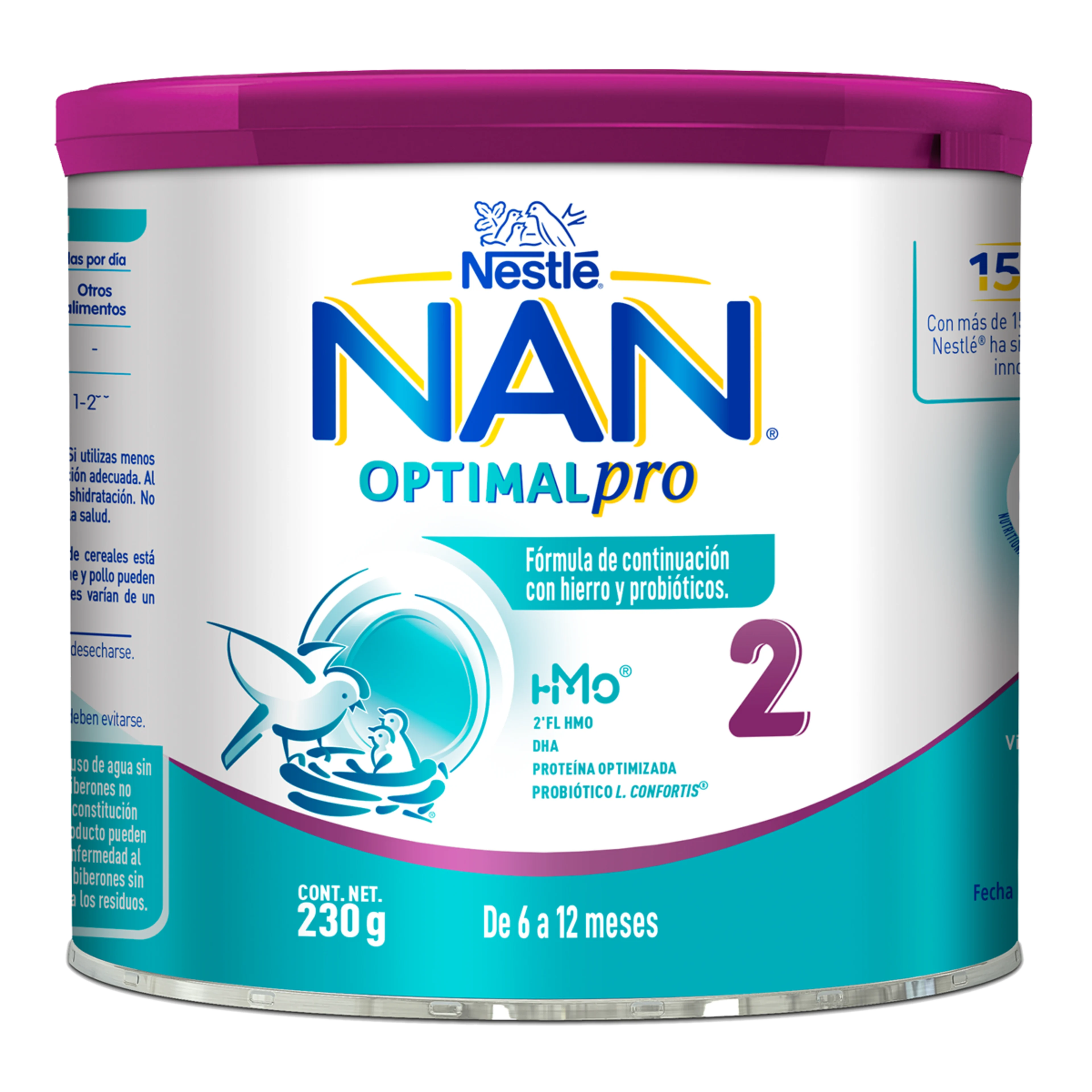 Nan Optimalpro Fórmula Infantil De 6 A 12 Meses 230 G