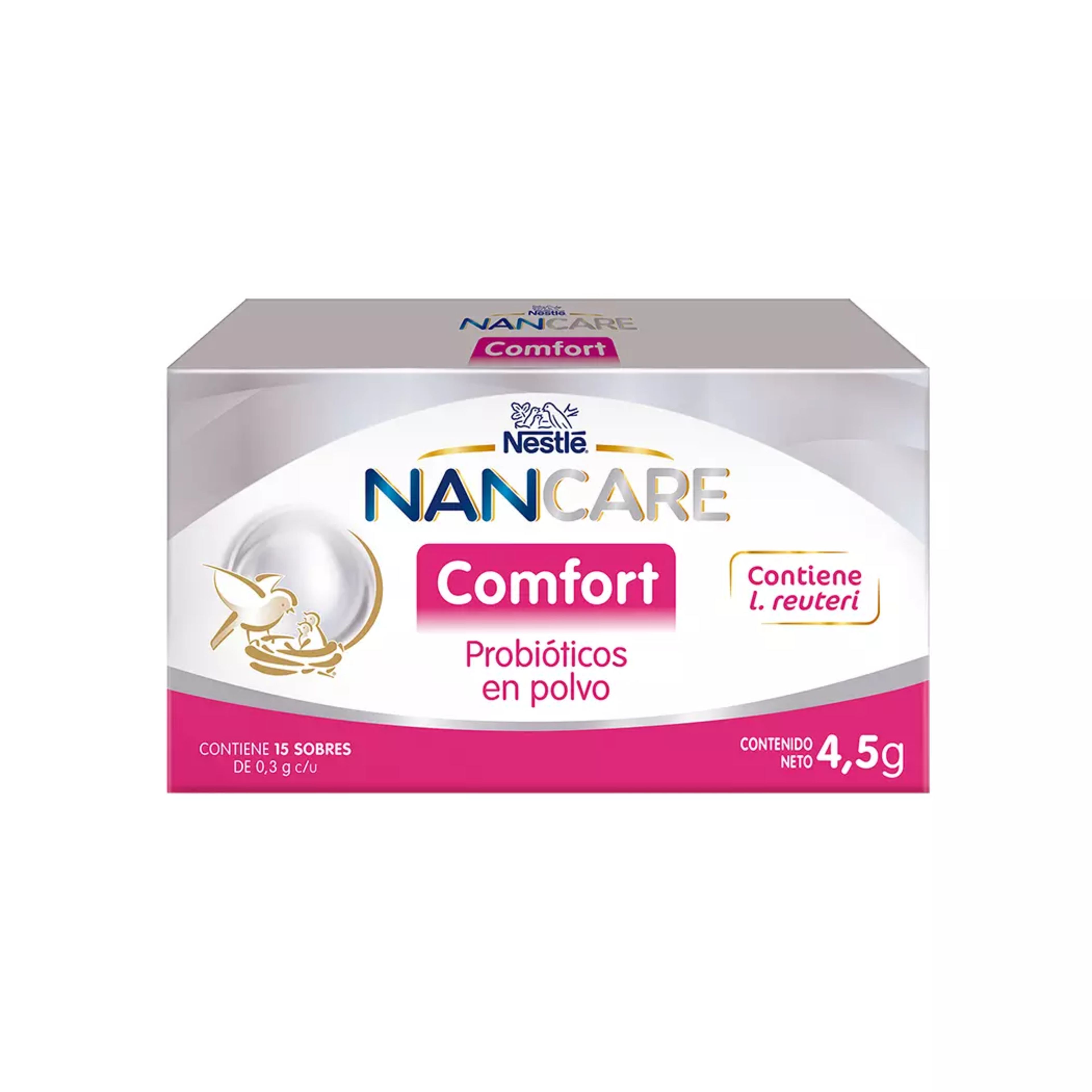 Nan Care Confort Probióticos En Polvo Con 15 Sobres