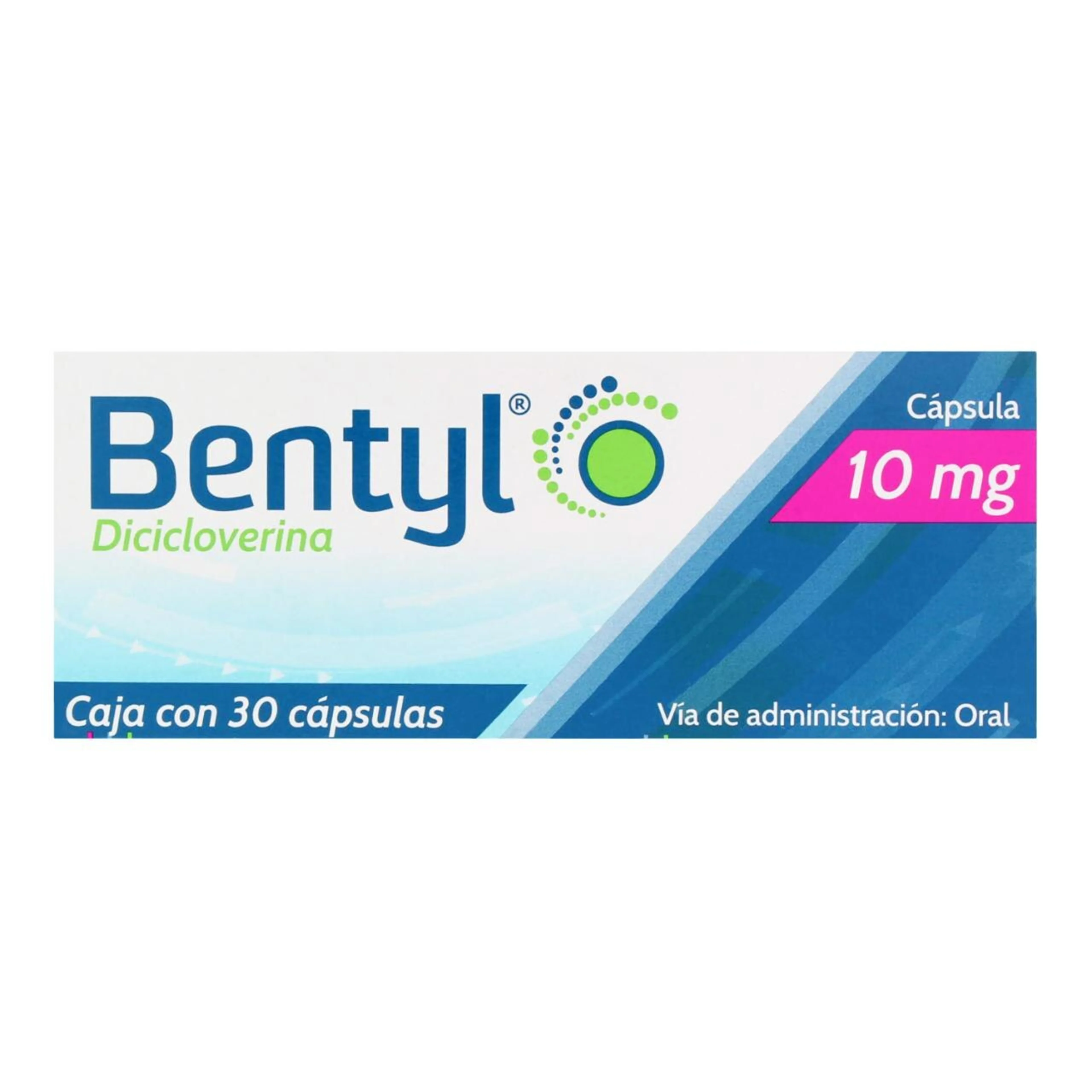 Bentyl 10 Mg Con 30 Cápsulas