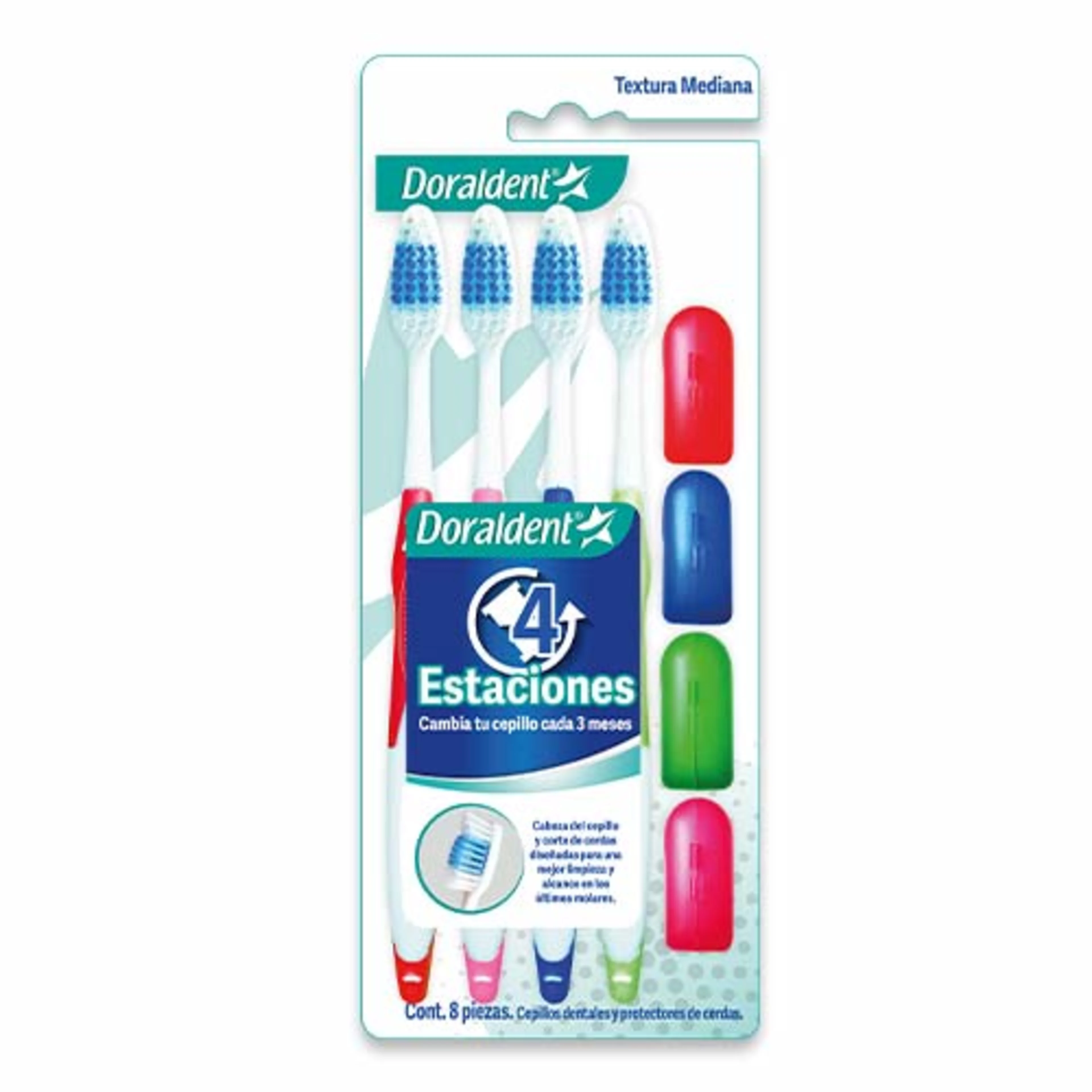 Doraldent Cepillo Adulto 4 Estaciones