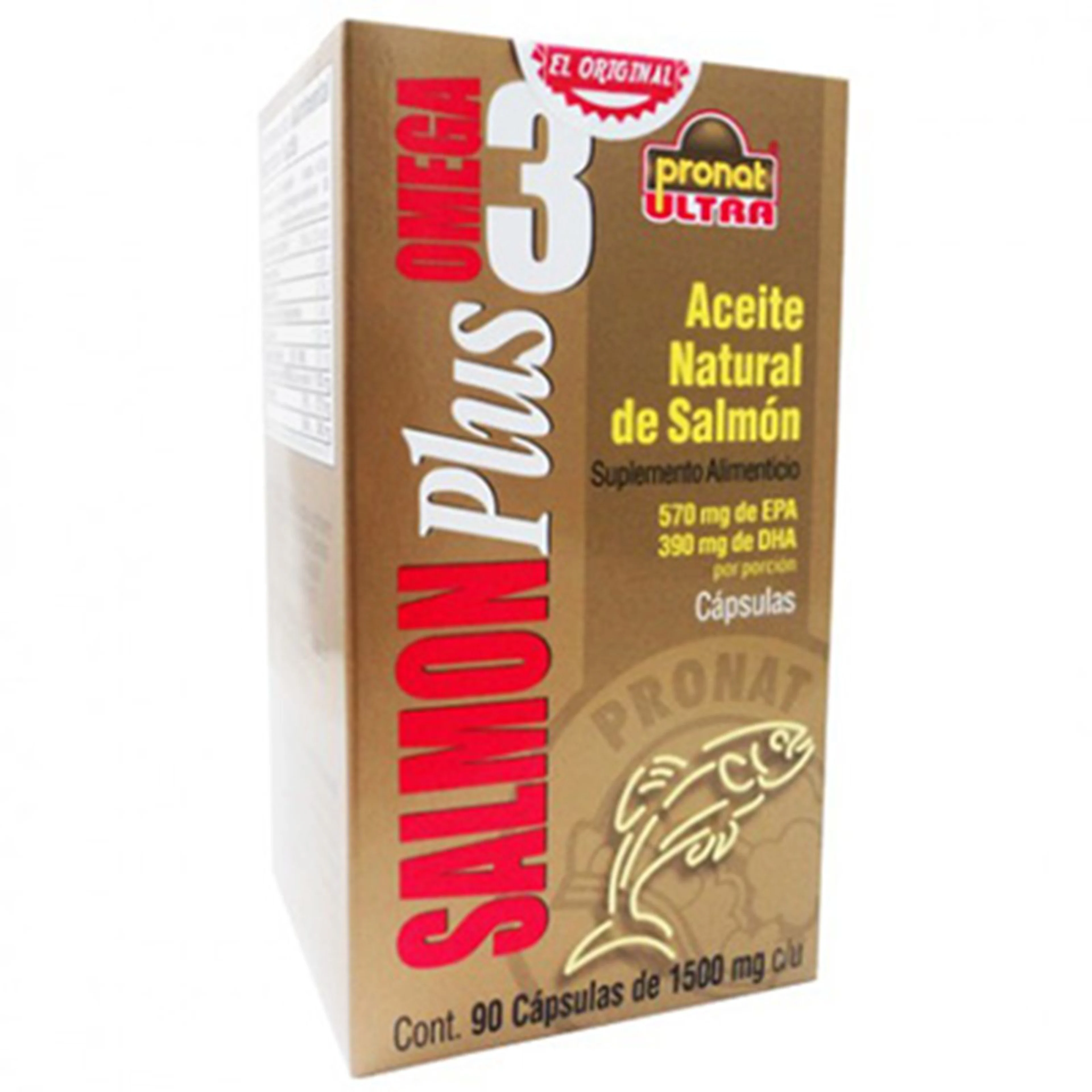 Pronat Omega 3 Plus con 90 Cápsulas