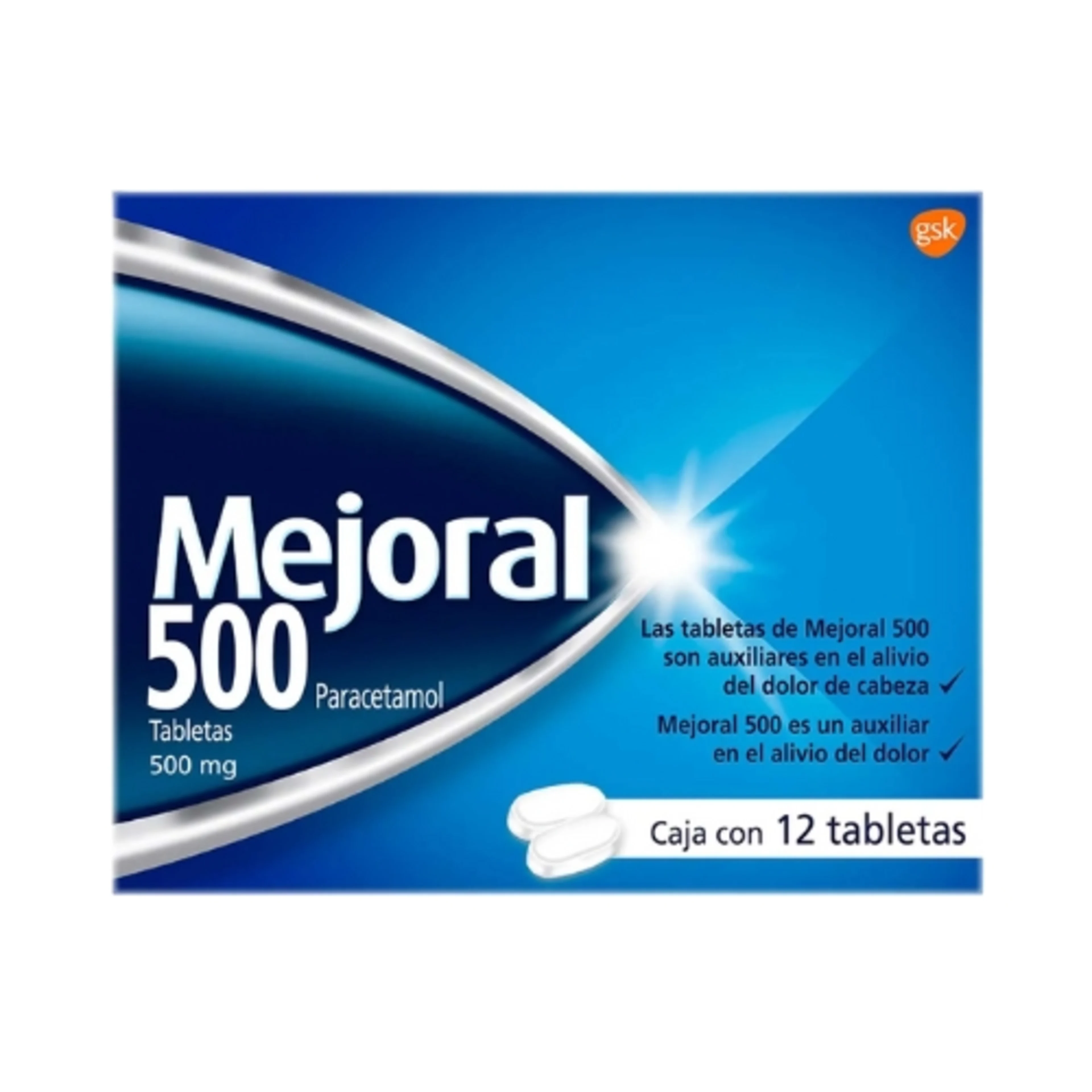 Mejoral 500 Mg Con 12 Tabletas
