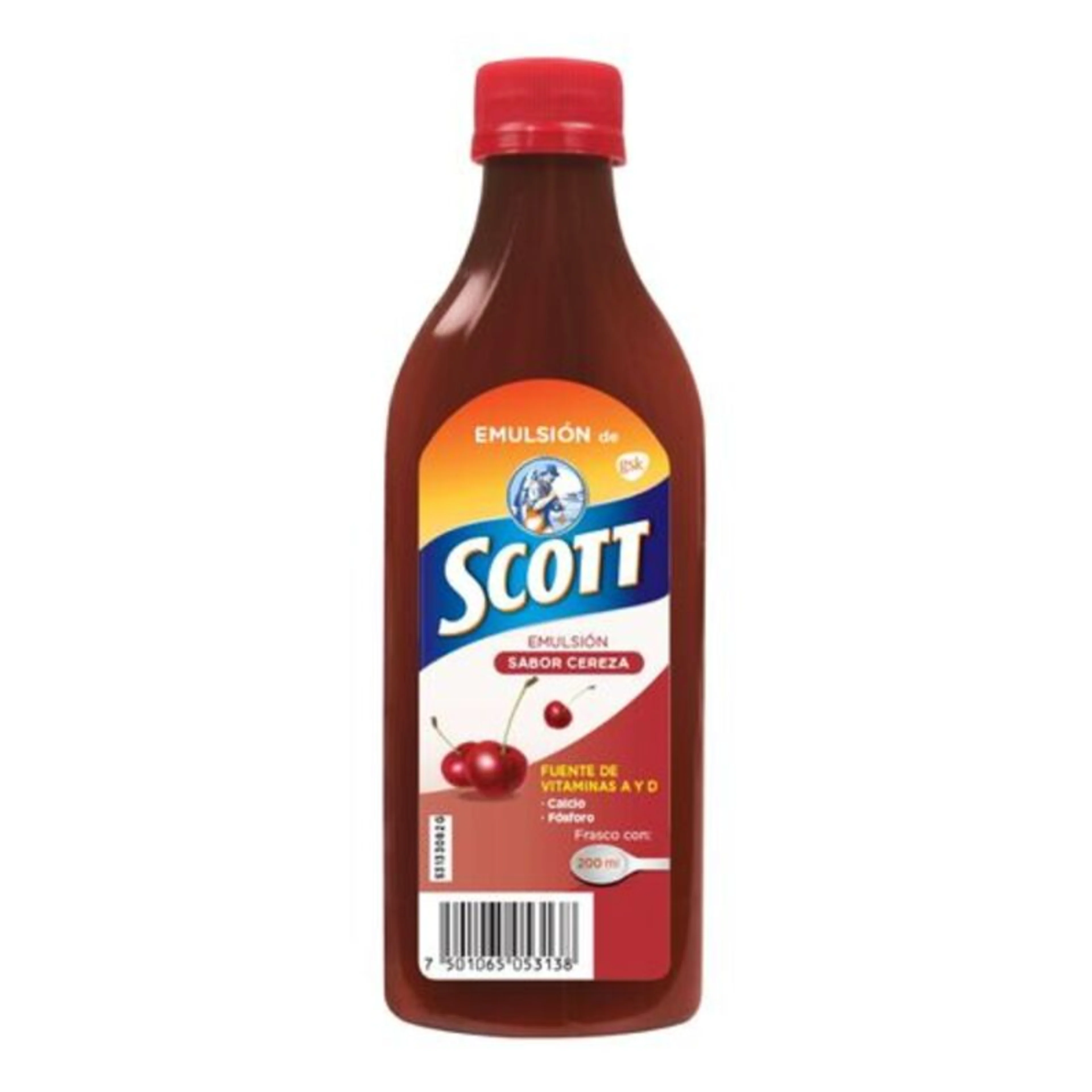 Scott Emulsion Sabor Cereza con 200 ml