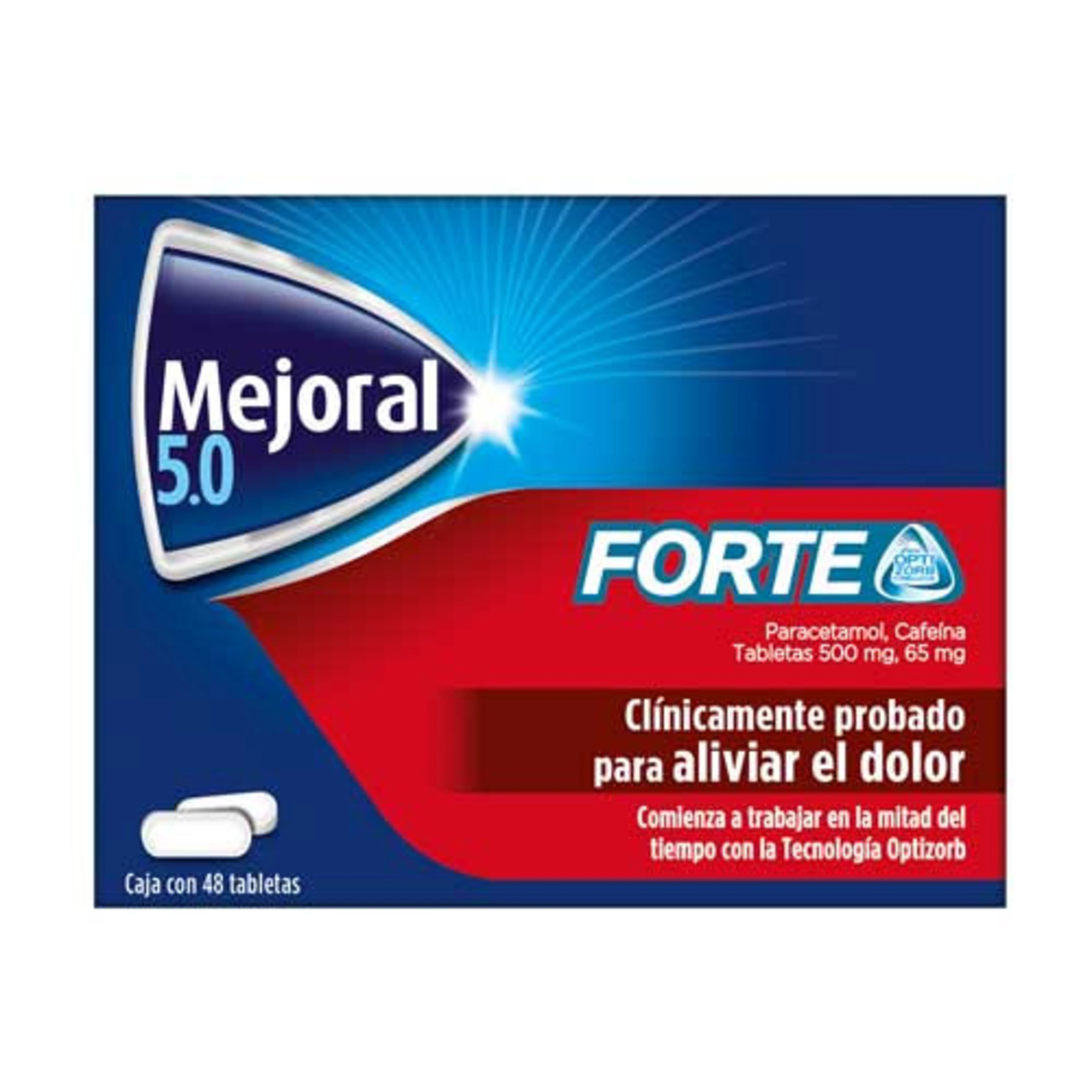 Mejoral 5.0 500/65 Mg Con 48 Tabletas