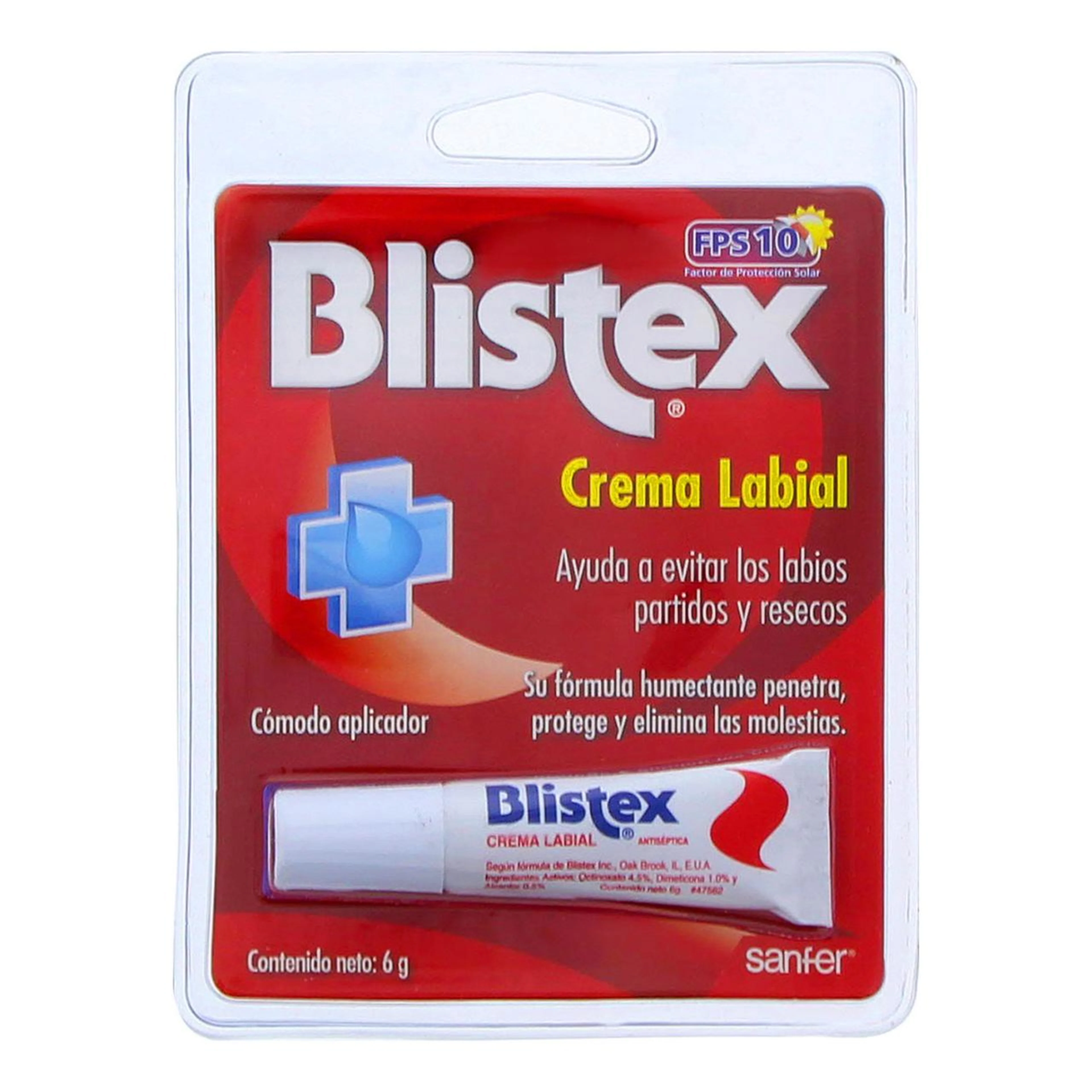 Blistex Crema Labial Con 6 G