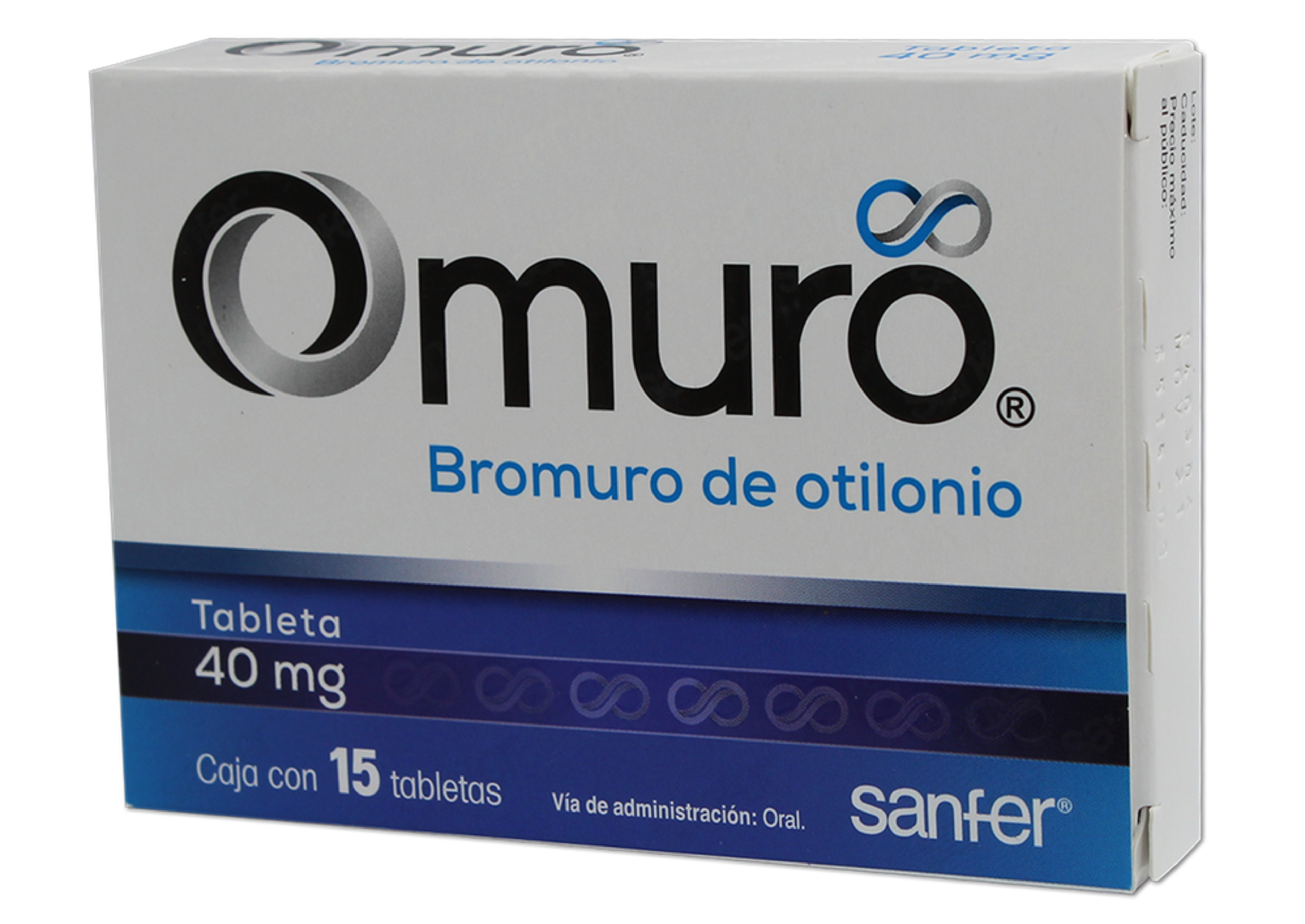 Omuro 40 Mg Con 15 Tabletas