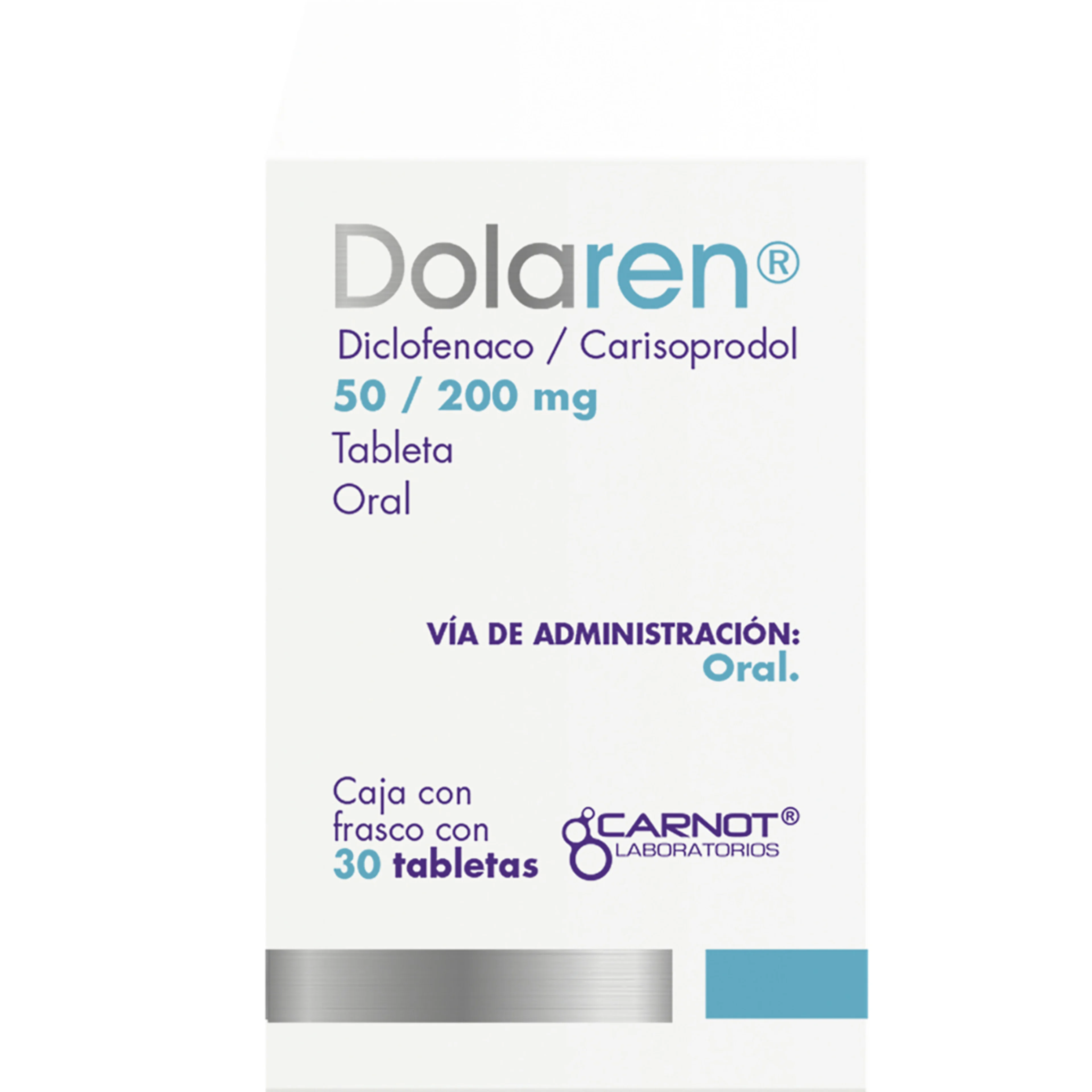 Dolaren 50/200 Mg Con 30 Tabletas