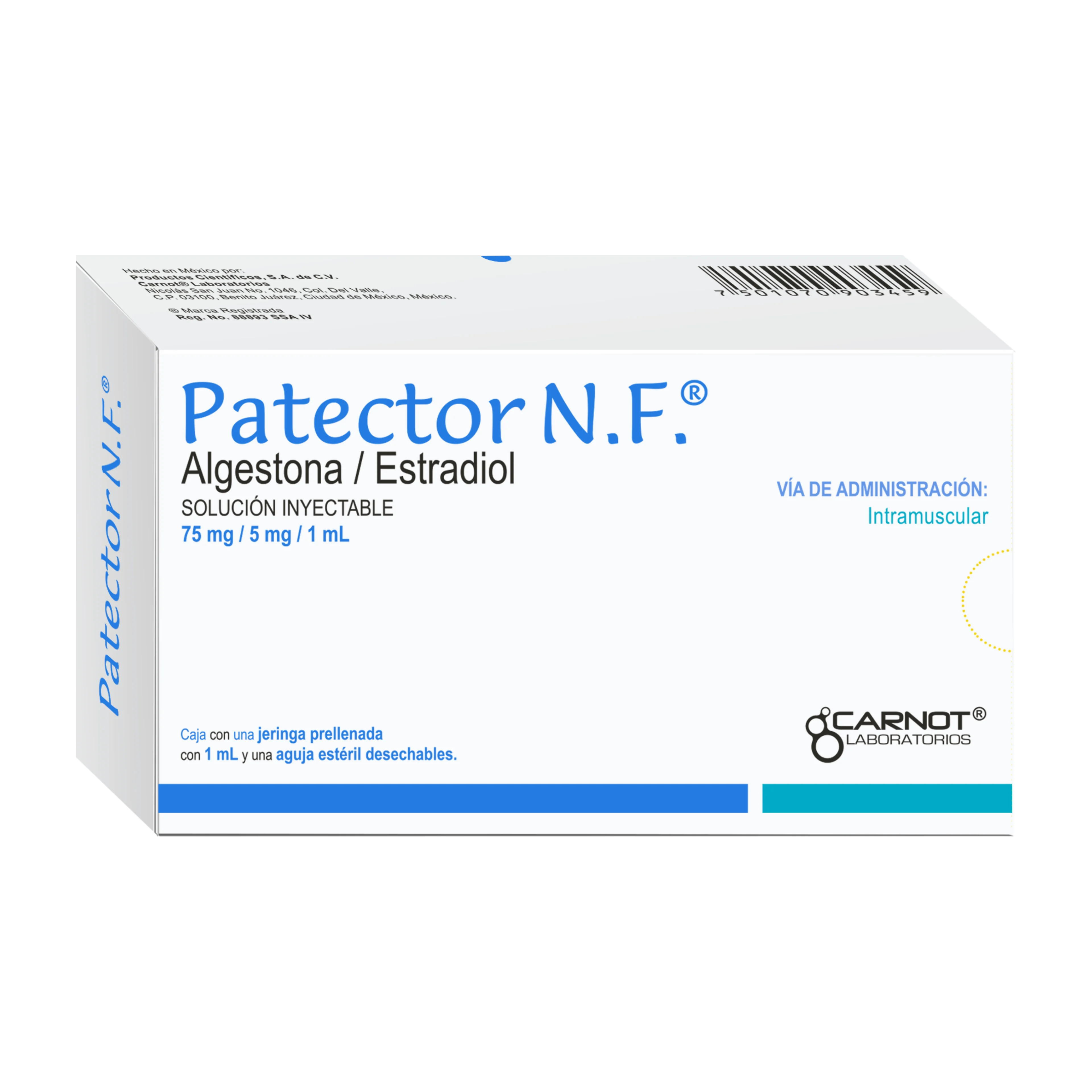 Patector Nf 75/5 Mg Con Jeringa Prellenada