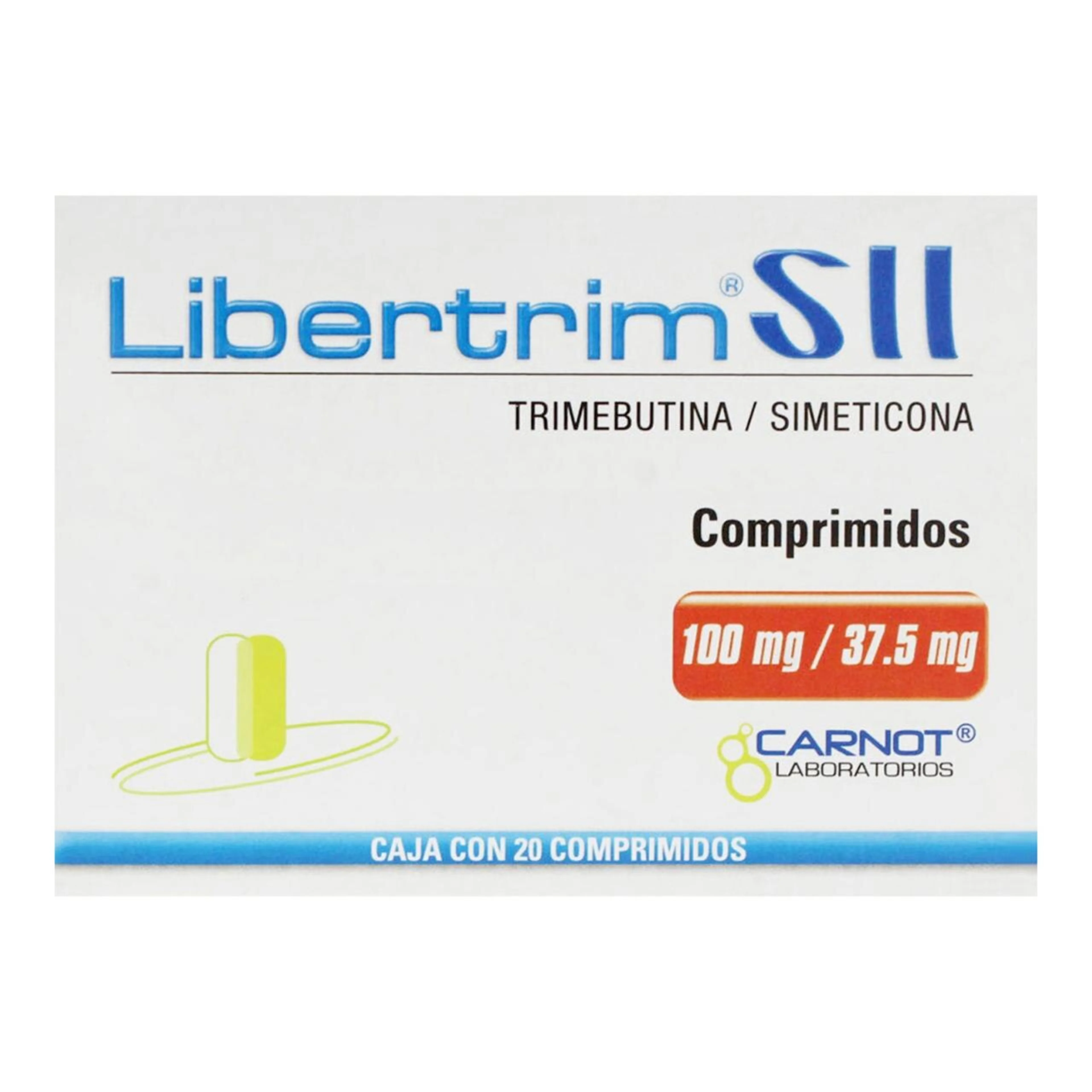 Libertrim Sii 100/37.5 Mg Con 20 Comprimidos