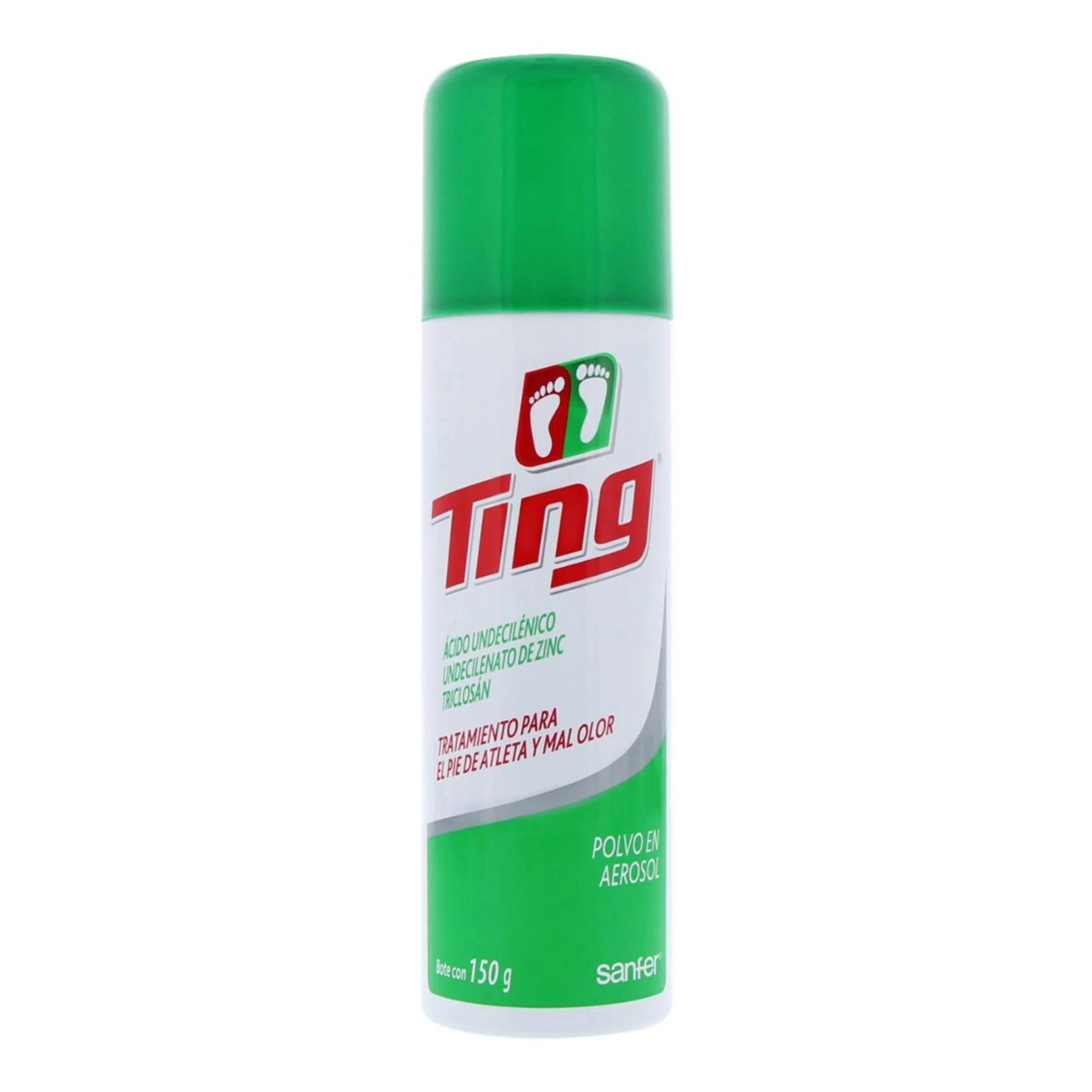 Ting Desodorante Para Pies En Aerosol Con 150 G