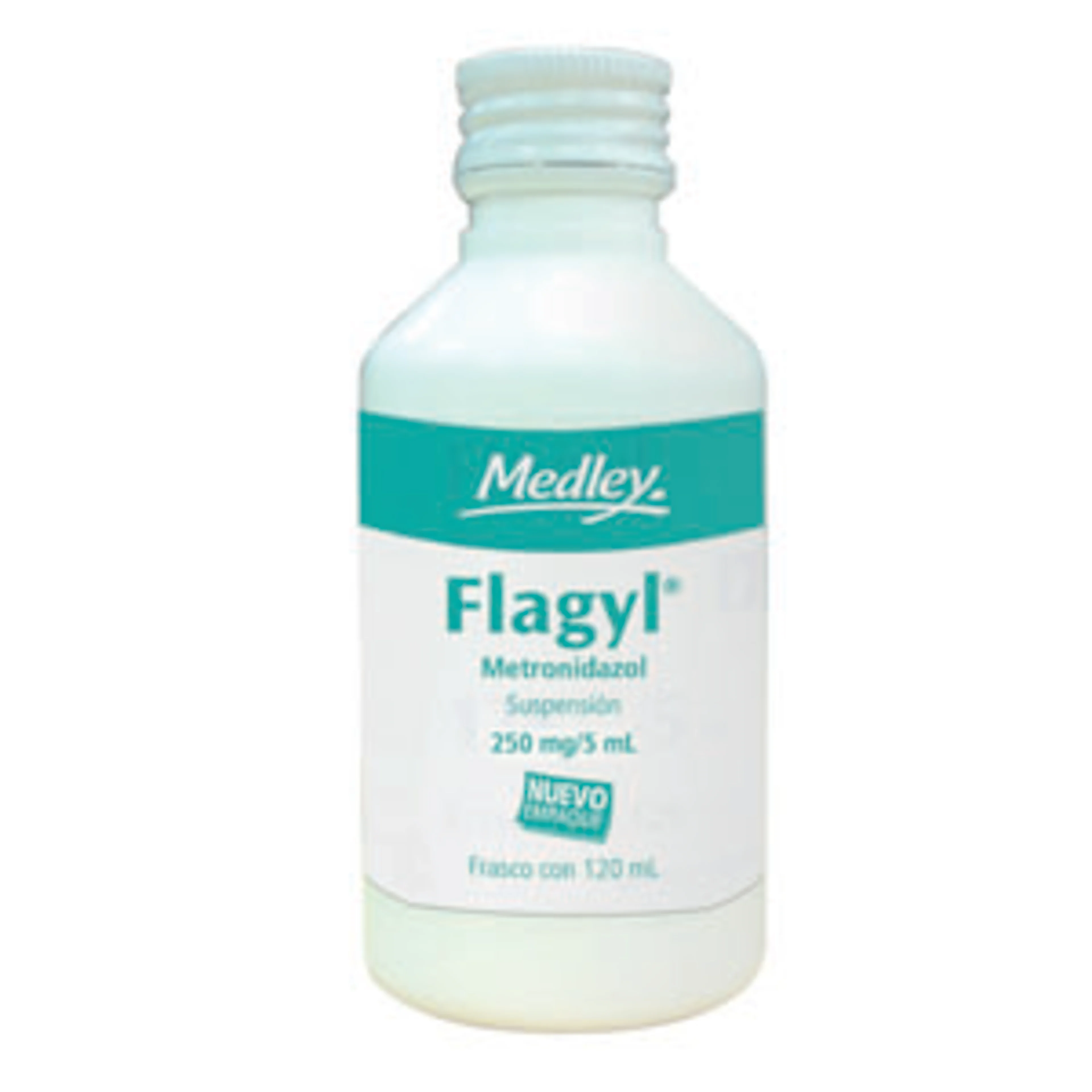 Flagyl Metronidazol 250 Mg Suspensión Con 120 Ml