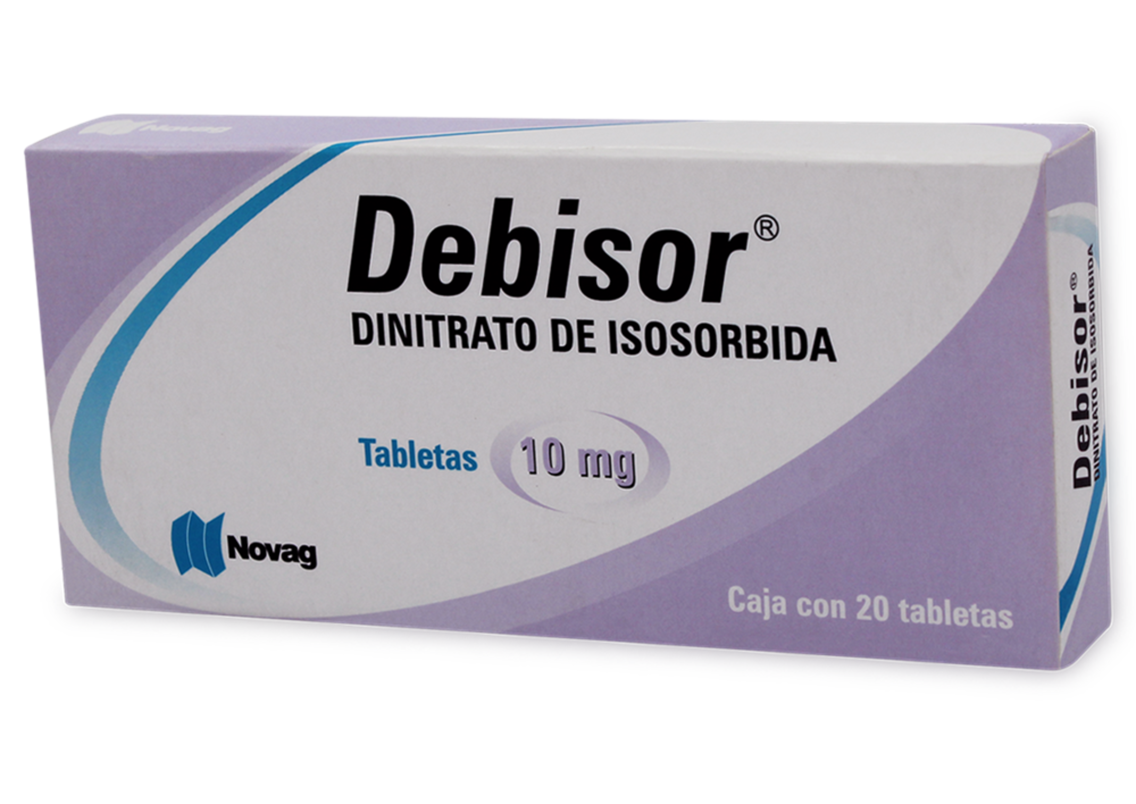 Debisor 10 Mg Con 20 Tabletas