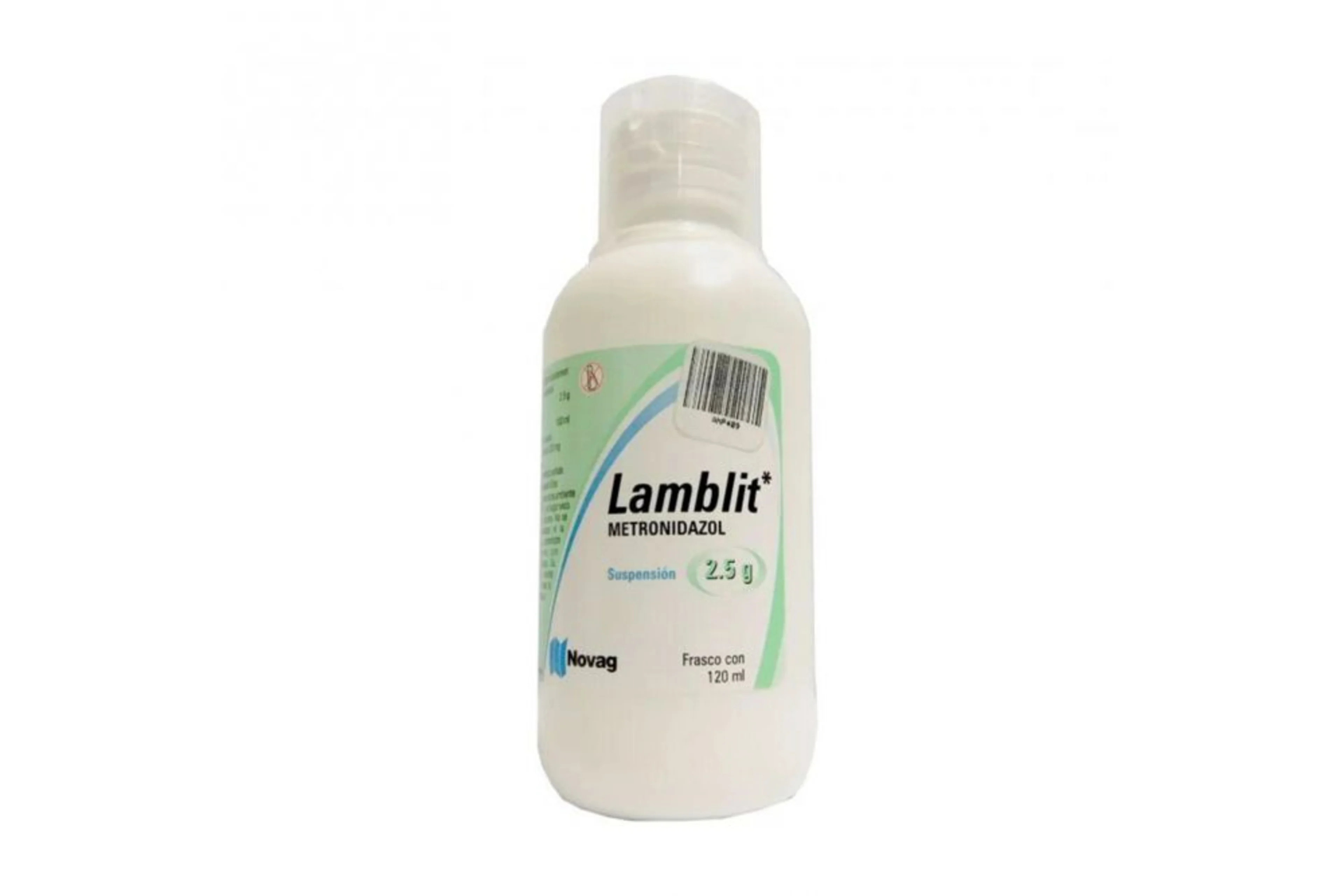 Lamblit Metronidazol 2.5 G Suspensión Con 120 Ml