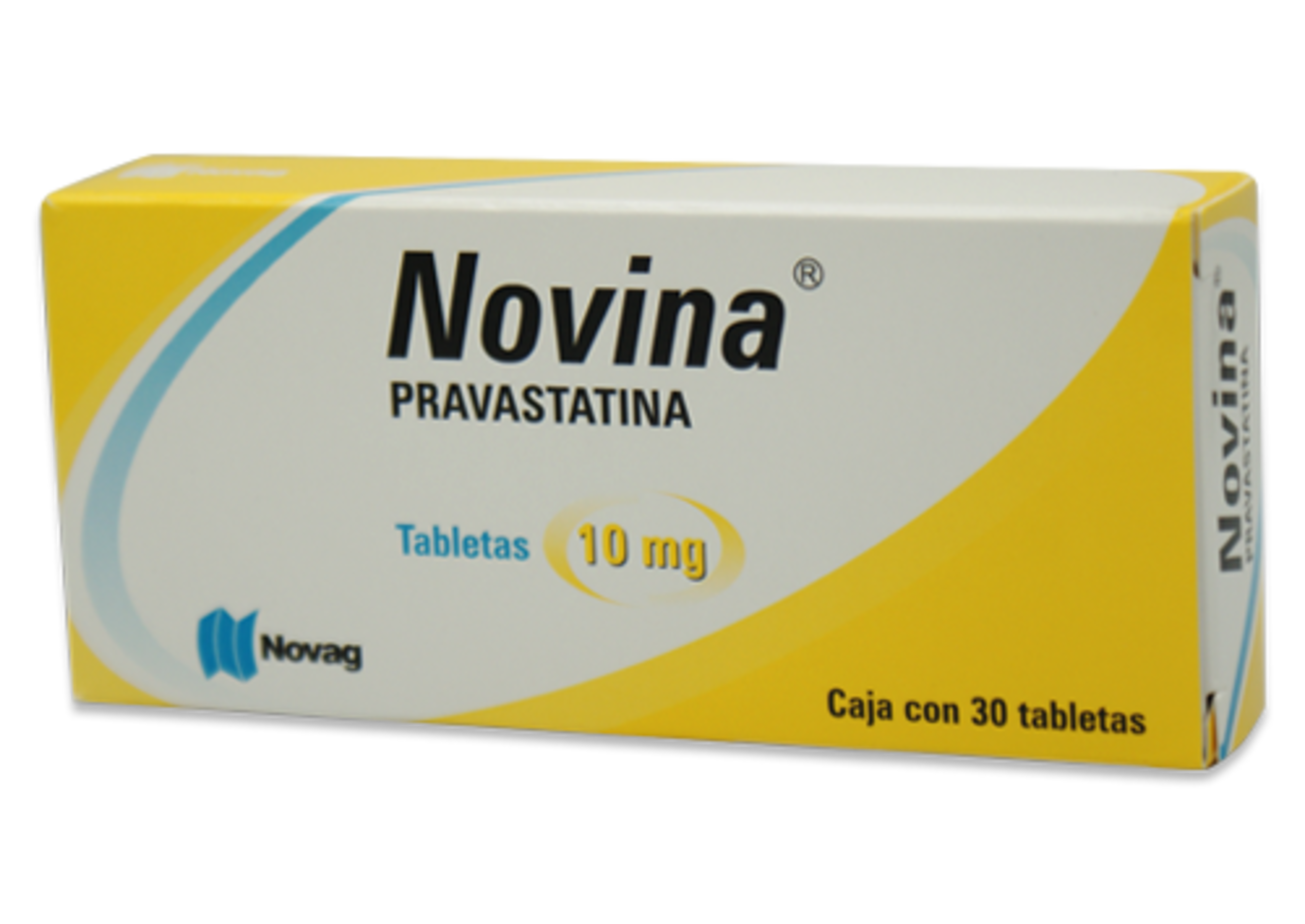 Novina 10 Mg Con 30 Tabletas