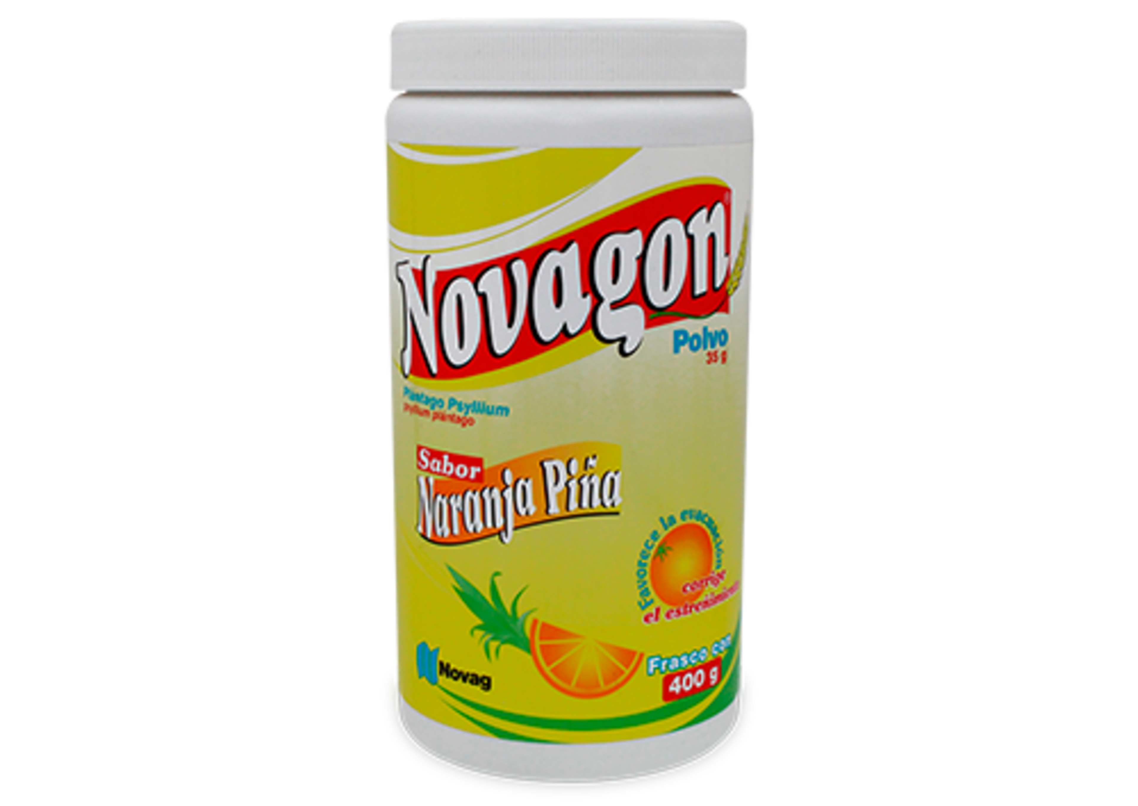 Novagon Sabor Piña-Naranja Con 400 G De Polvo