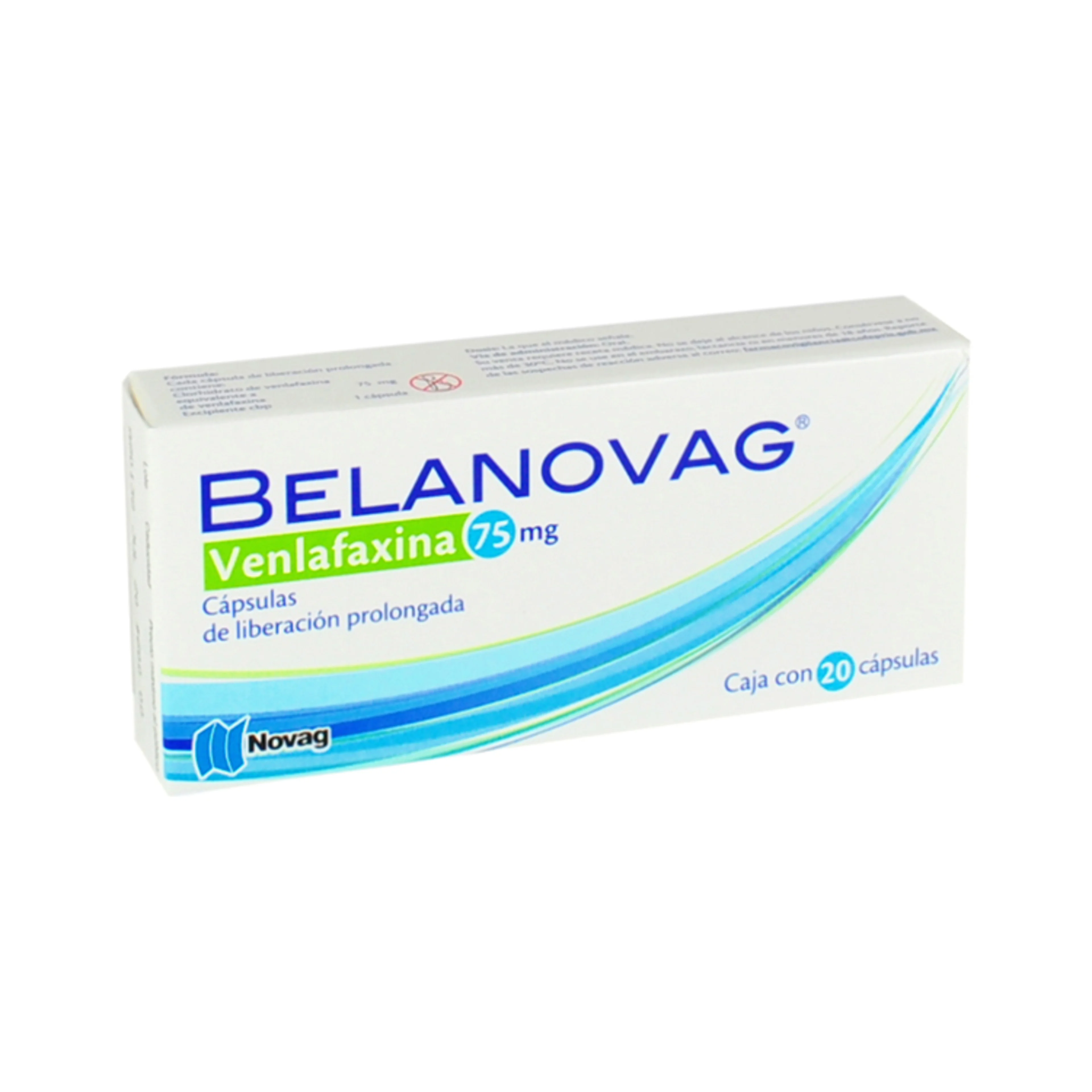 Belnovag 75 Mg Con 20 Cápsulas