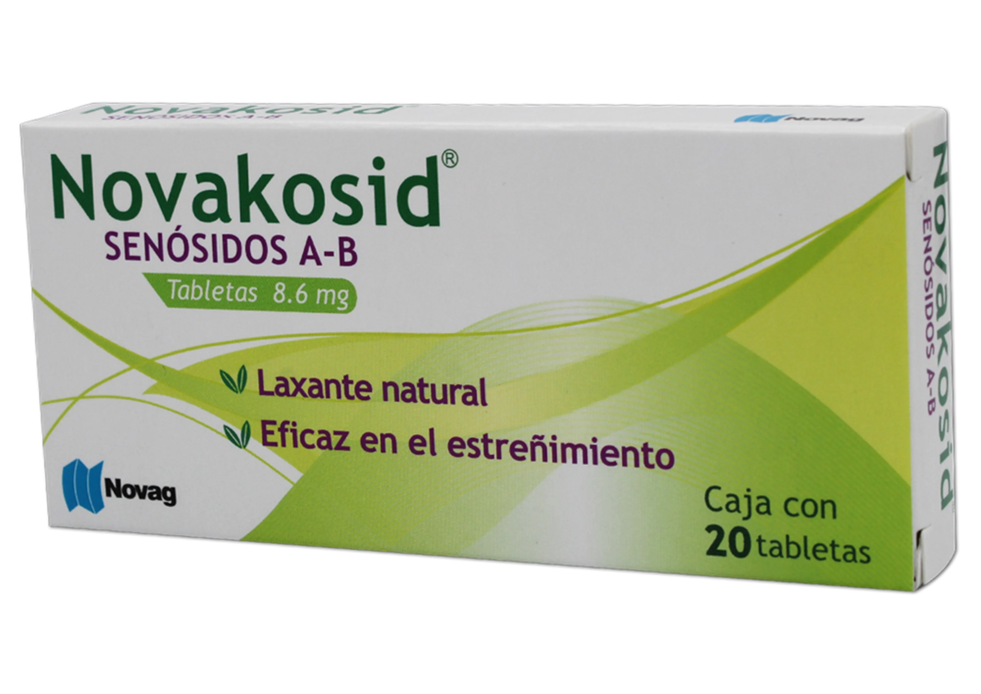 Novakosid 8.6 Mg Con 20 Tabletas