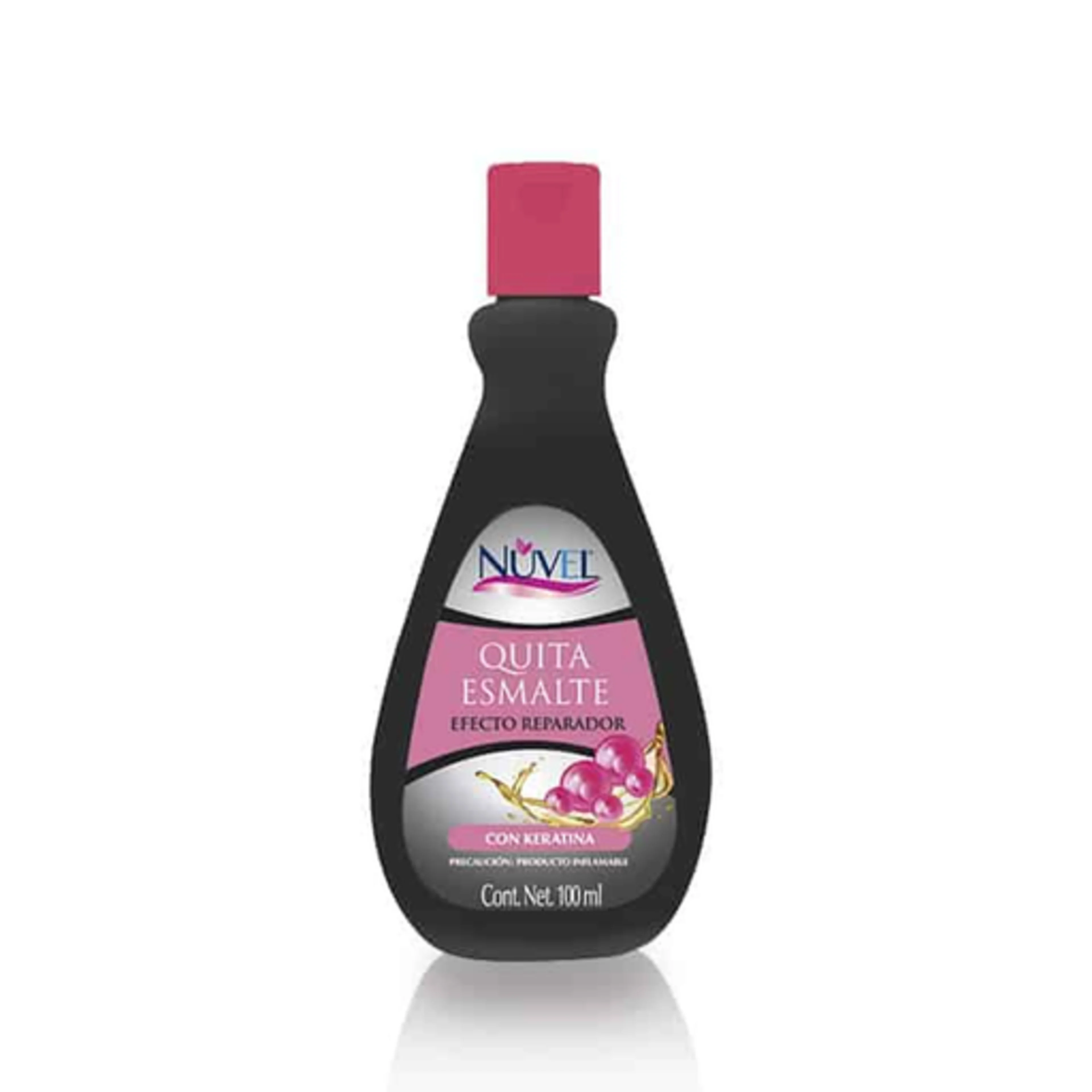 Quitaesmalte nuvel efecto reparador 100 ml.
