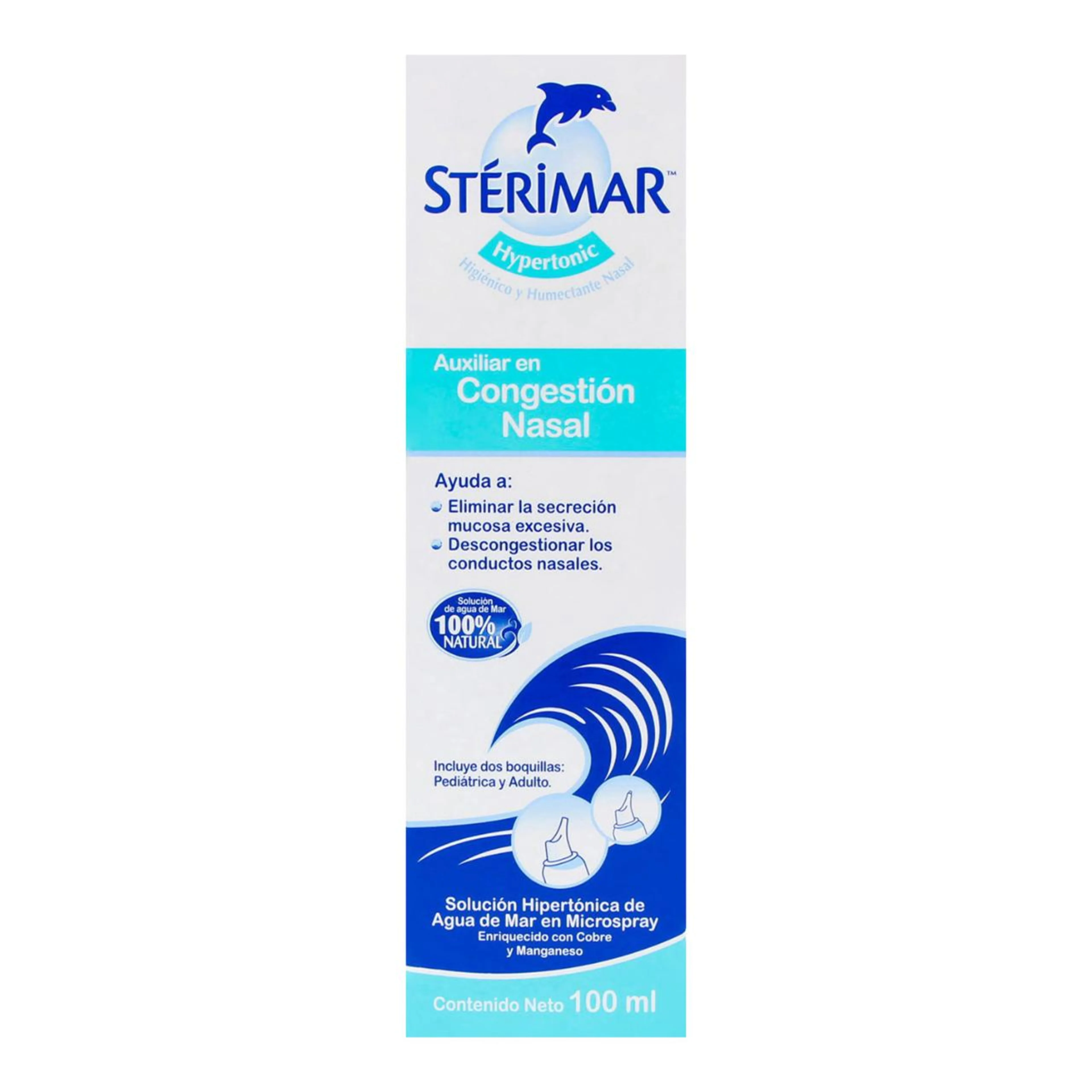 Sterimar Hipertonic Solución Nasal En Spray Con 100 Ml