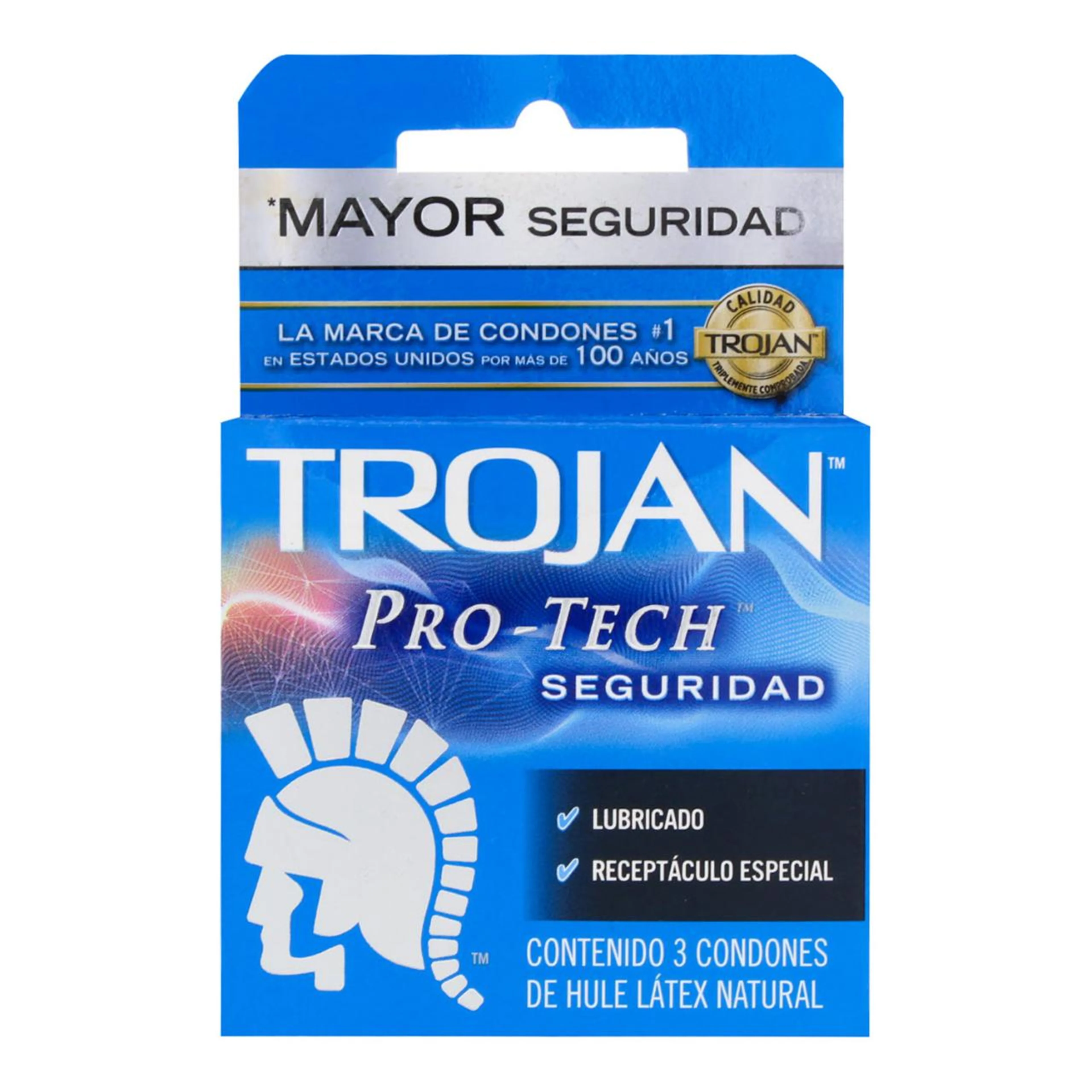 Trojan Clásicos Condones De Látex Con 3 Piezas