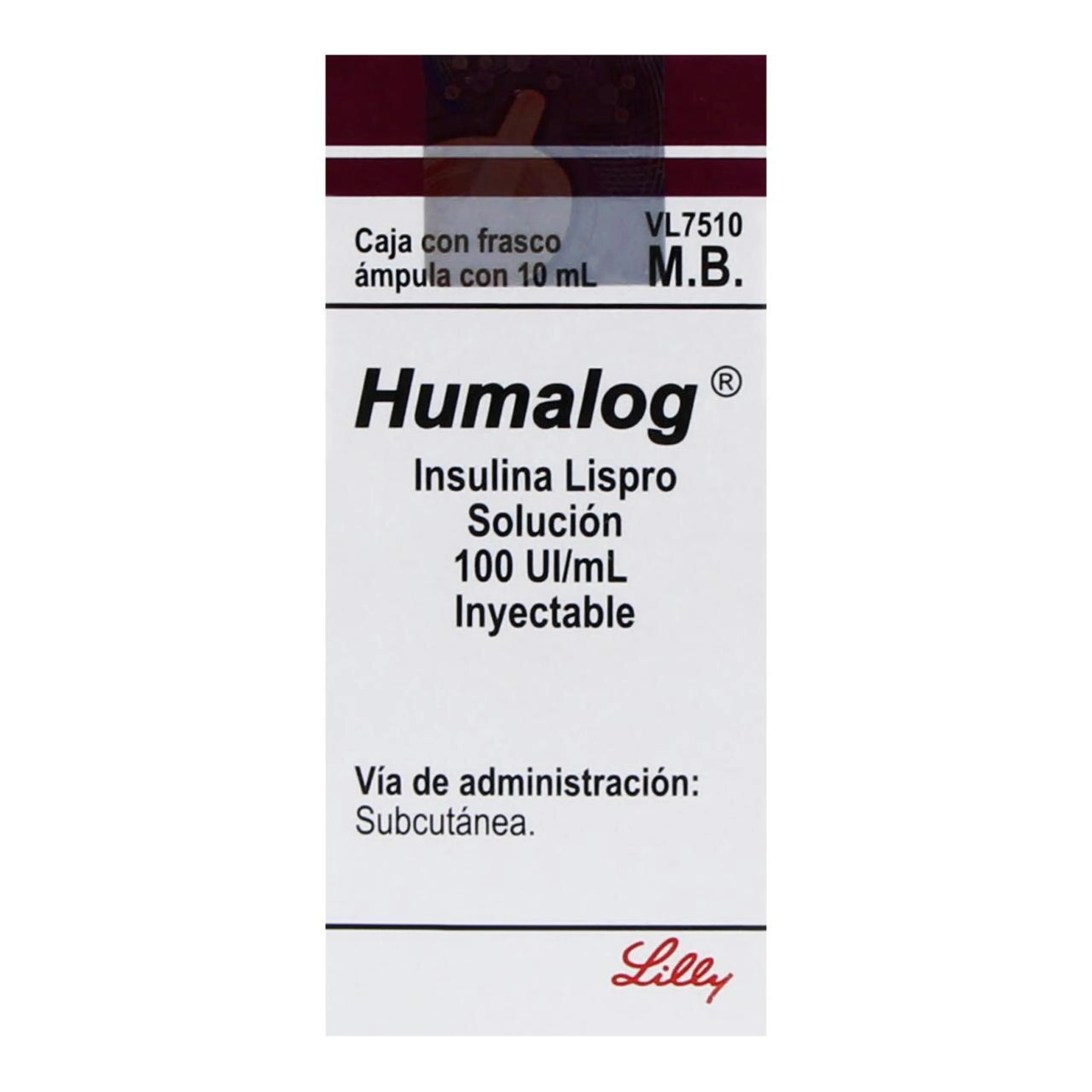 Humalog 100 Ui Frasco Ámpula 10 Ml